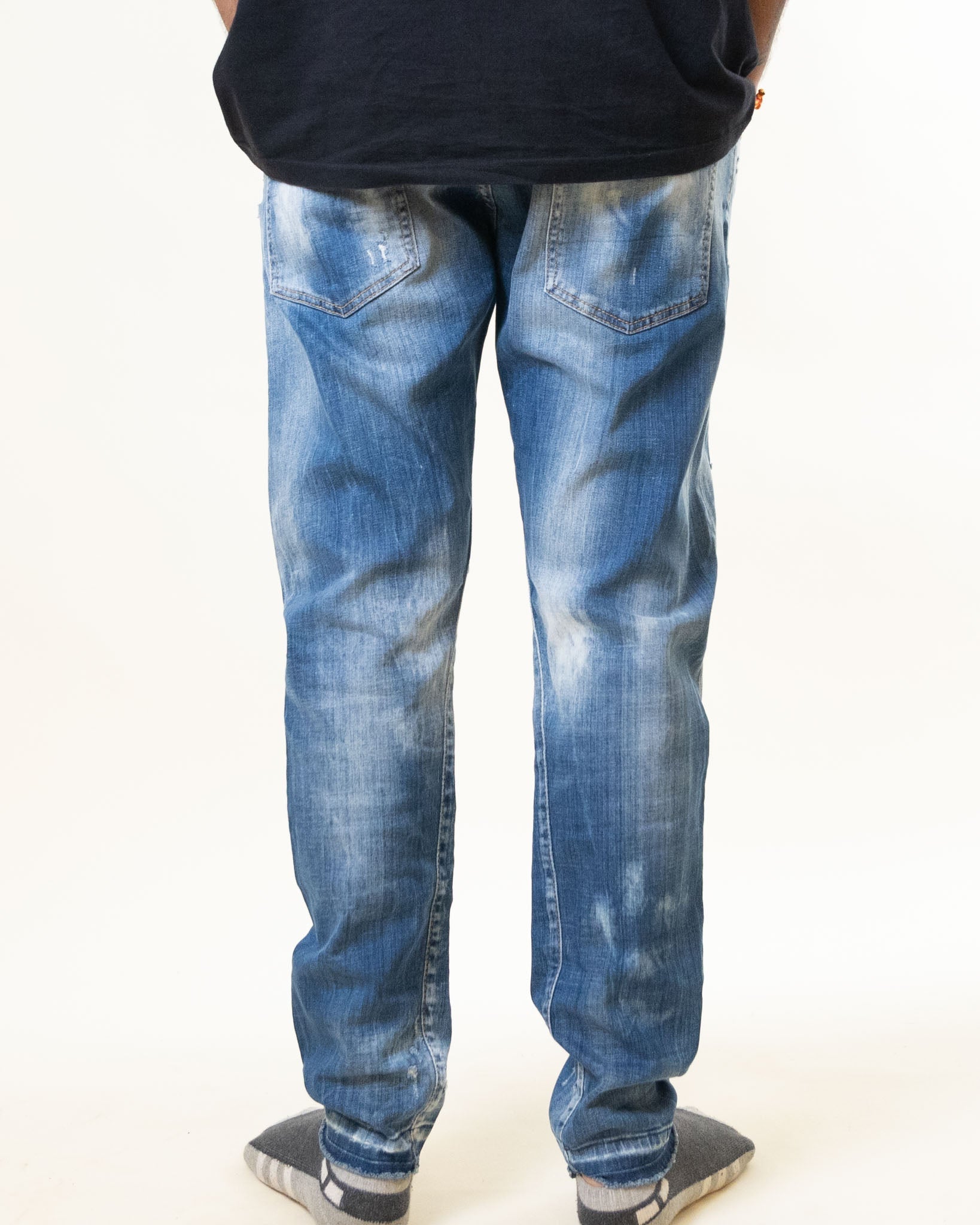 DSQUARED2 Dsquared Heavily Washed Denim - view 3