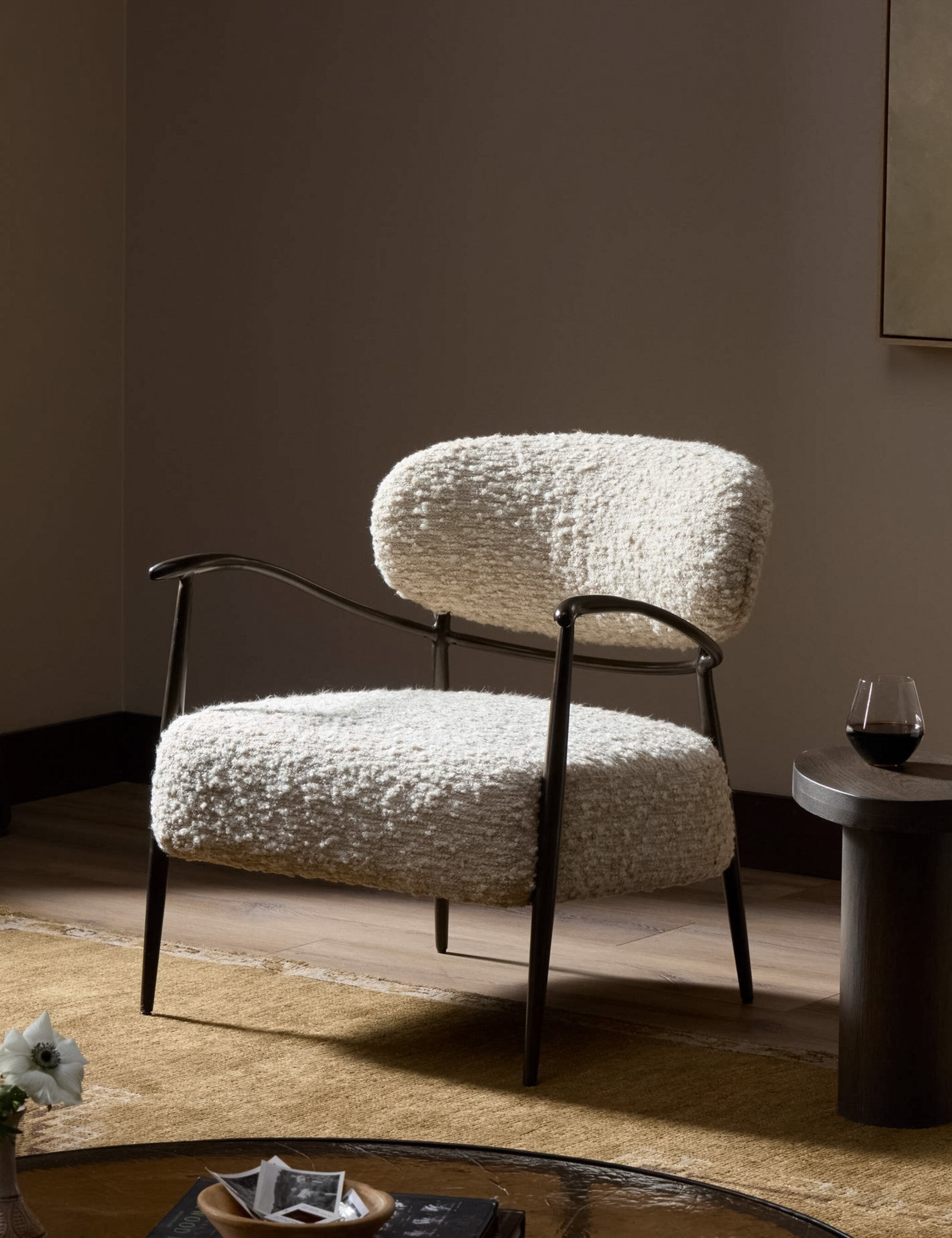 Lulu and Georgia Livana Accent Chair – Cream - view 2