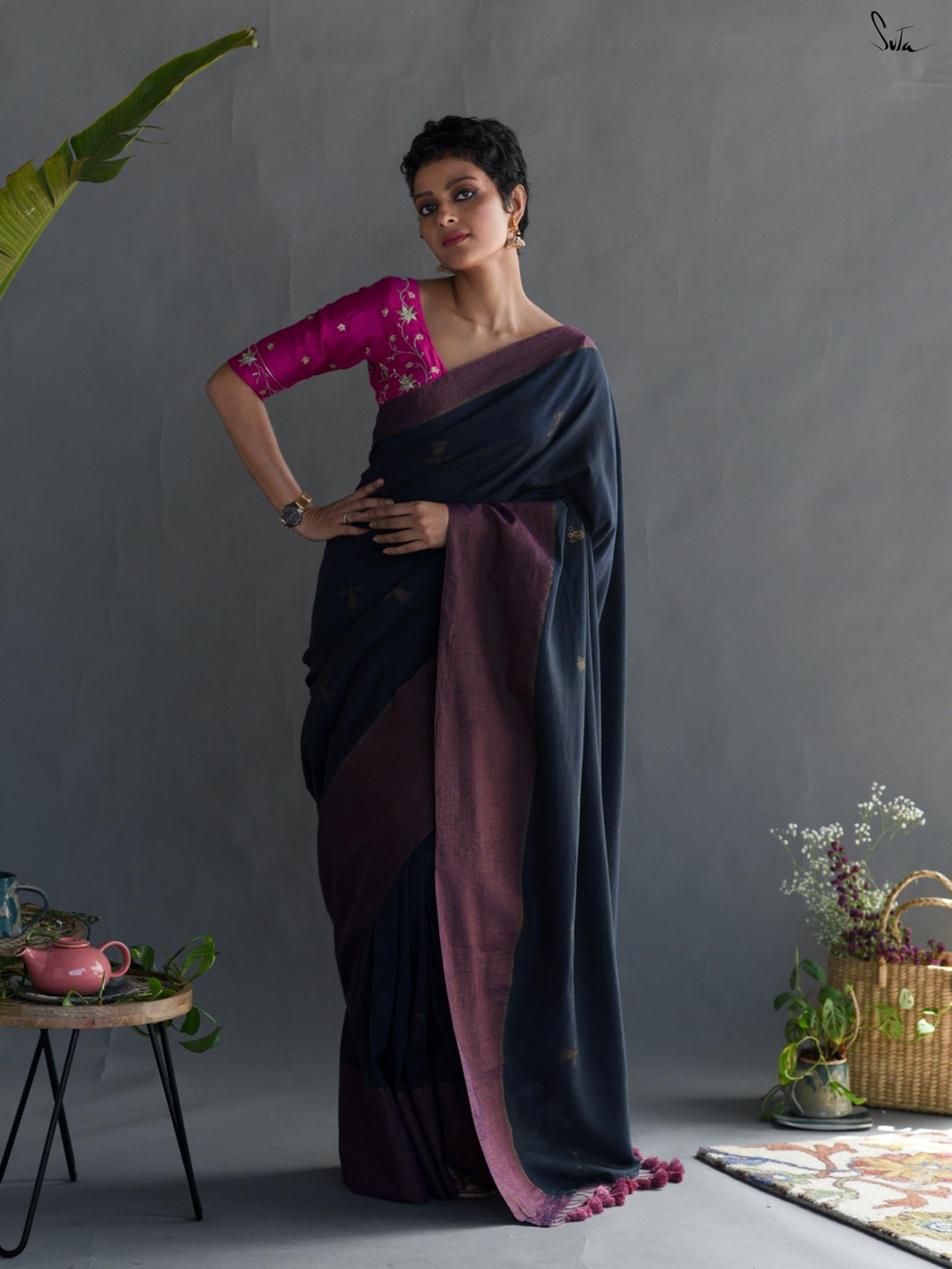 Women's sarees – suta.in Akbari – Women's