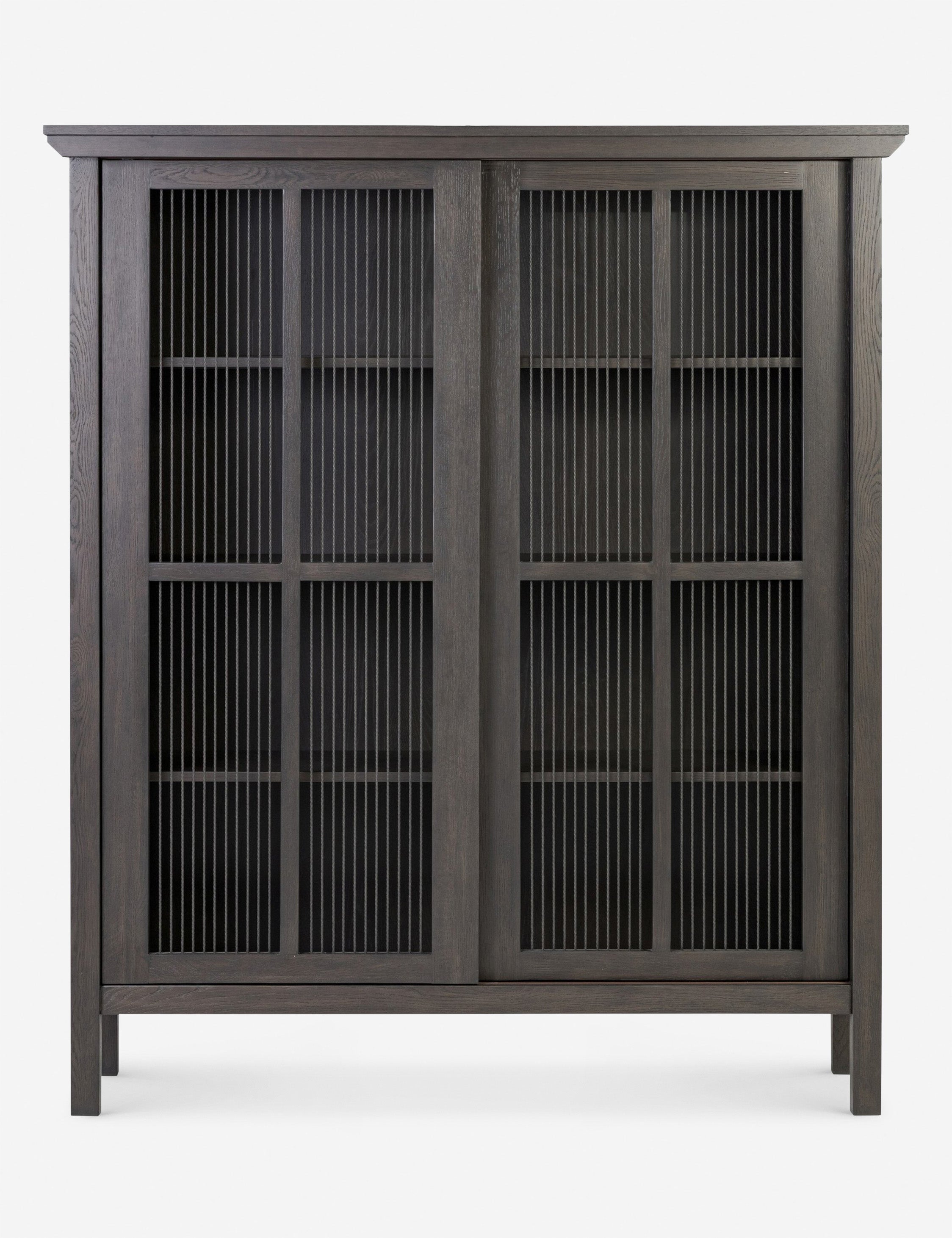 Lulu and Georgia Mirza Curio Cabinet – Black