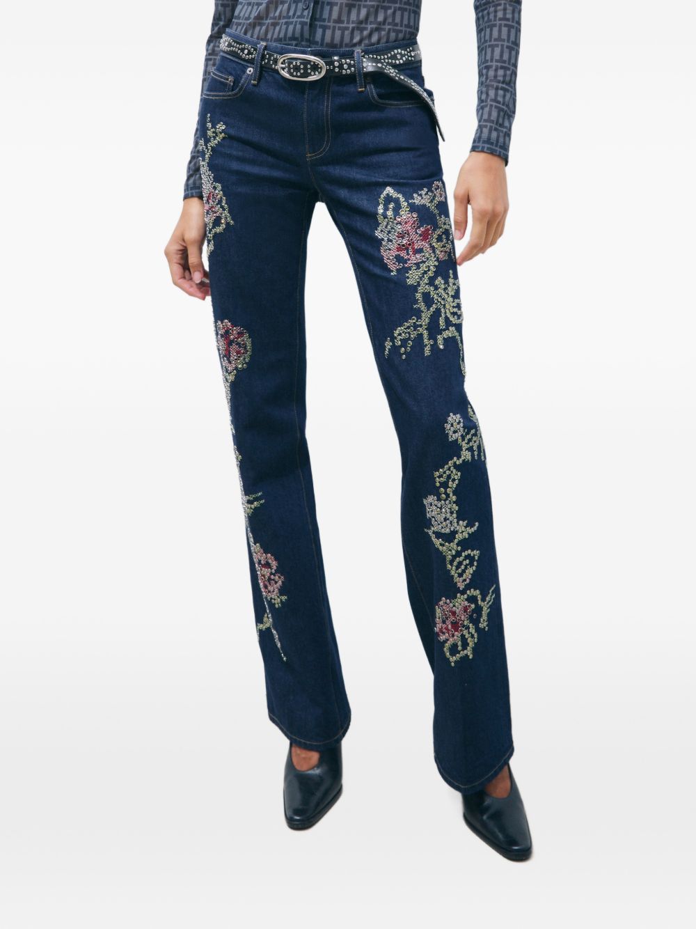 Tory Burch Jeans NAVY – Outer: Cotton 100% - view 2