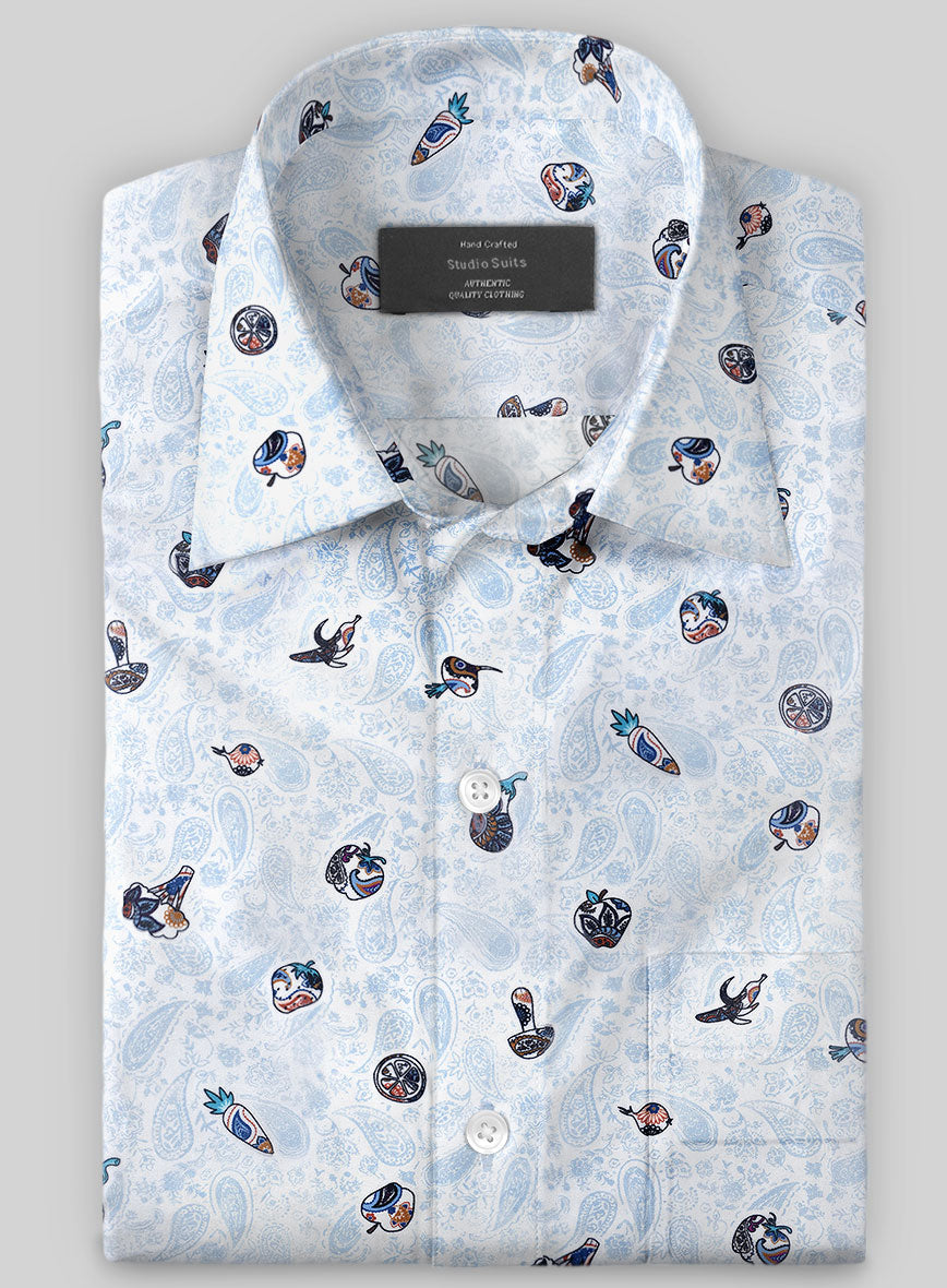 StudioSuits Italian Cotton Artivine Shirt - view 2