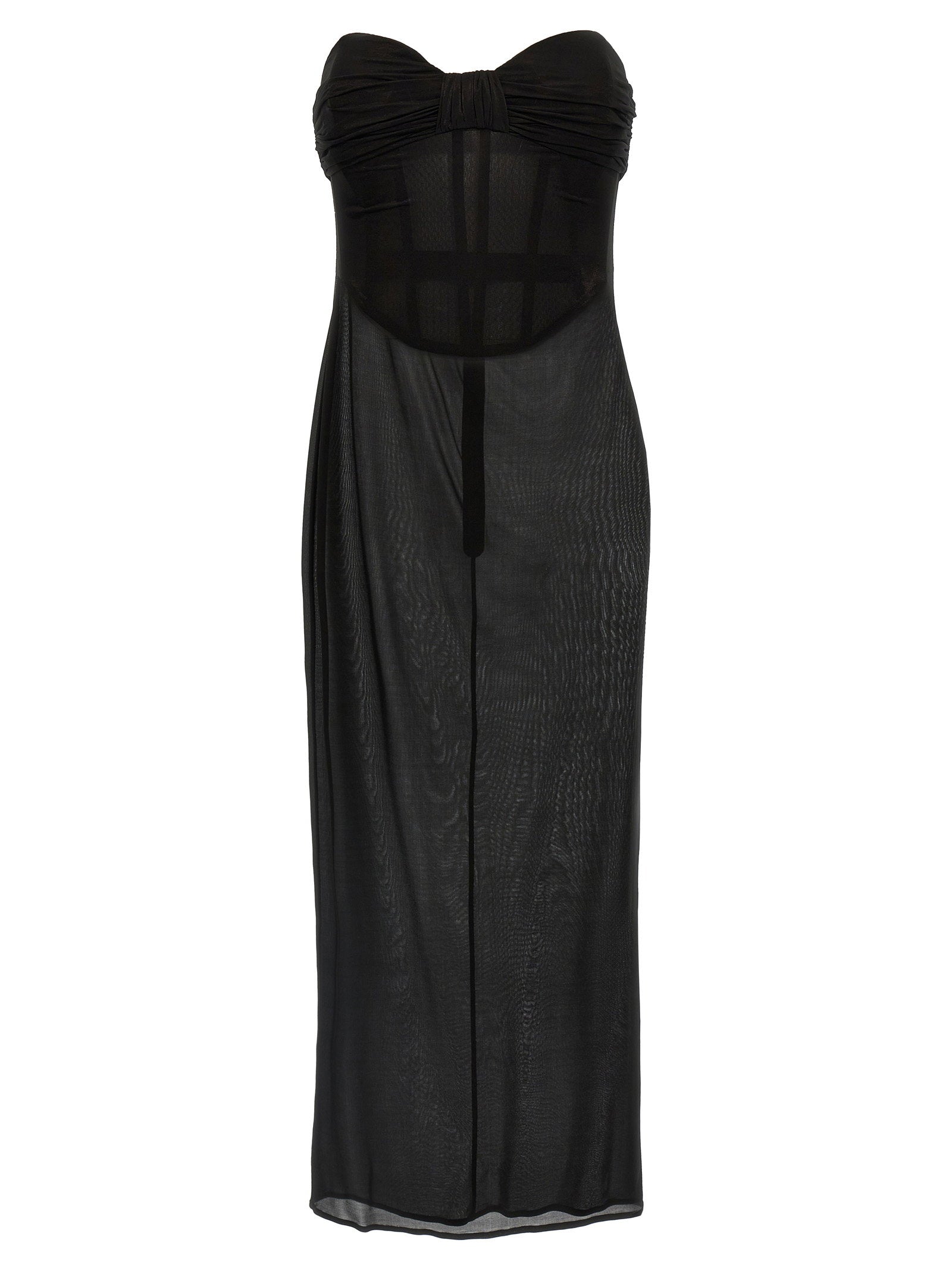Magda Butrym 27 Dress – 92% cupro, 8% elastane