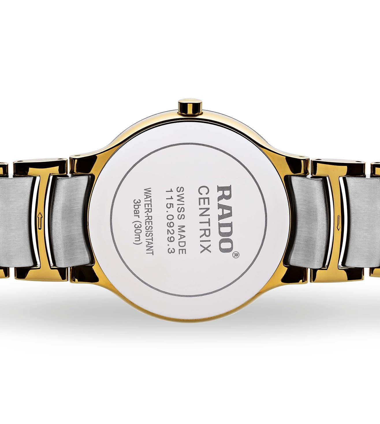 Rado Centrix White Mother-Of-Pearl Dial Unisex 38mm - view 2