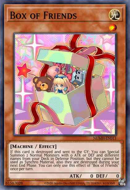 Yu-Gi-Oh! Box of Friends - NUMH-EN013 - Secret Rare - Unlimited