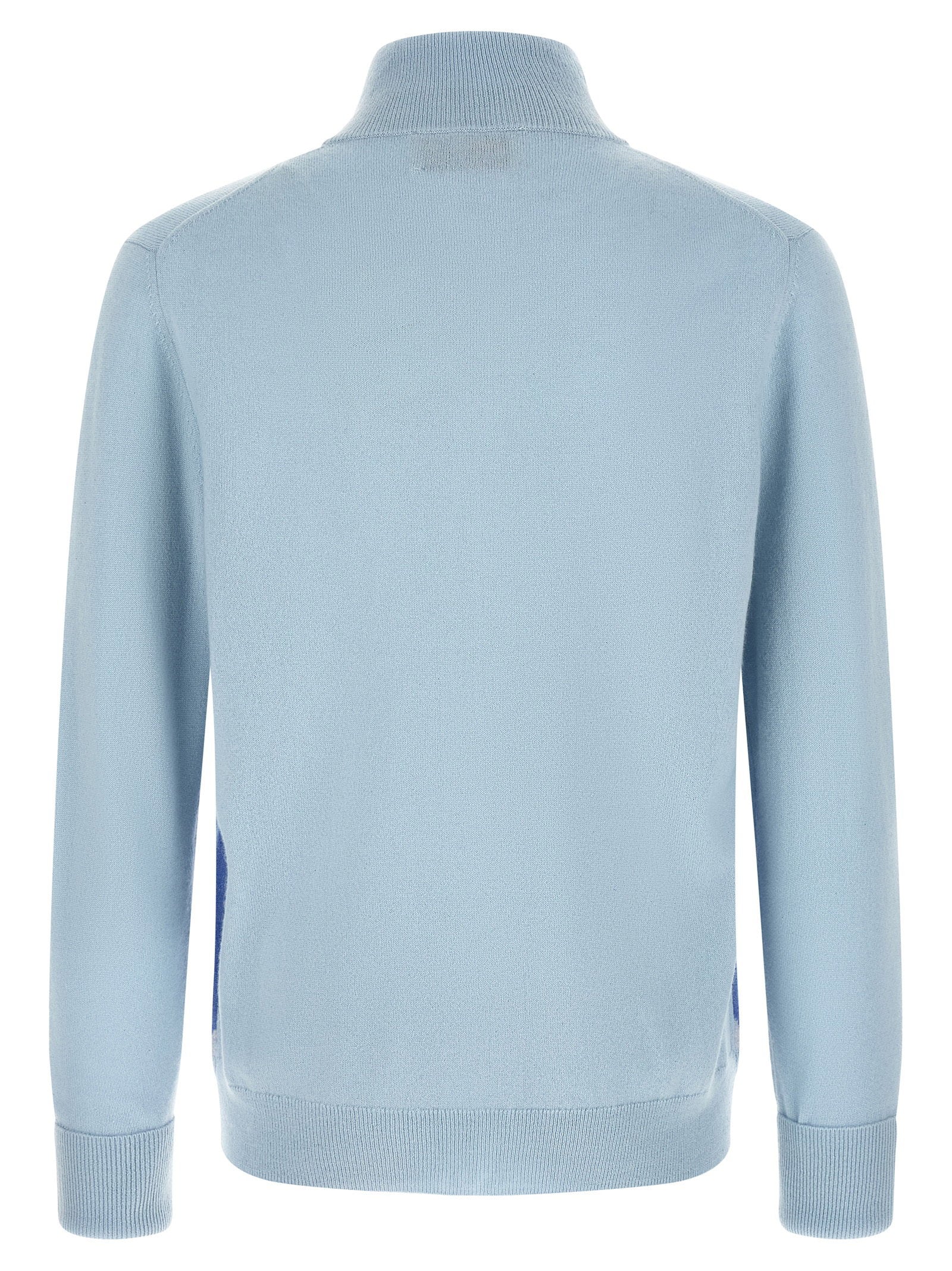 Ballantyne Classic Diamond Intarsia Zip Cardigan - view 2