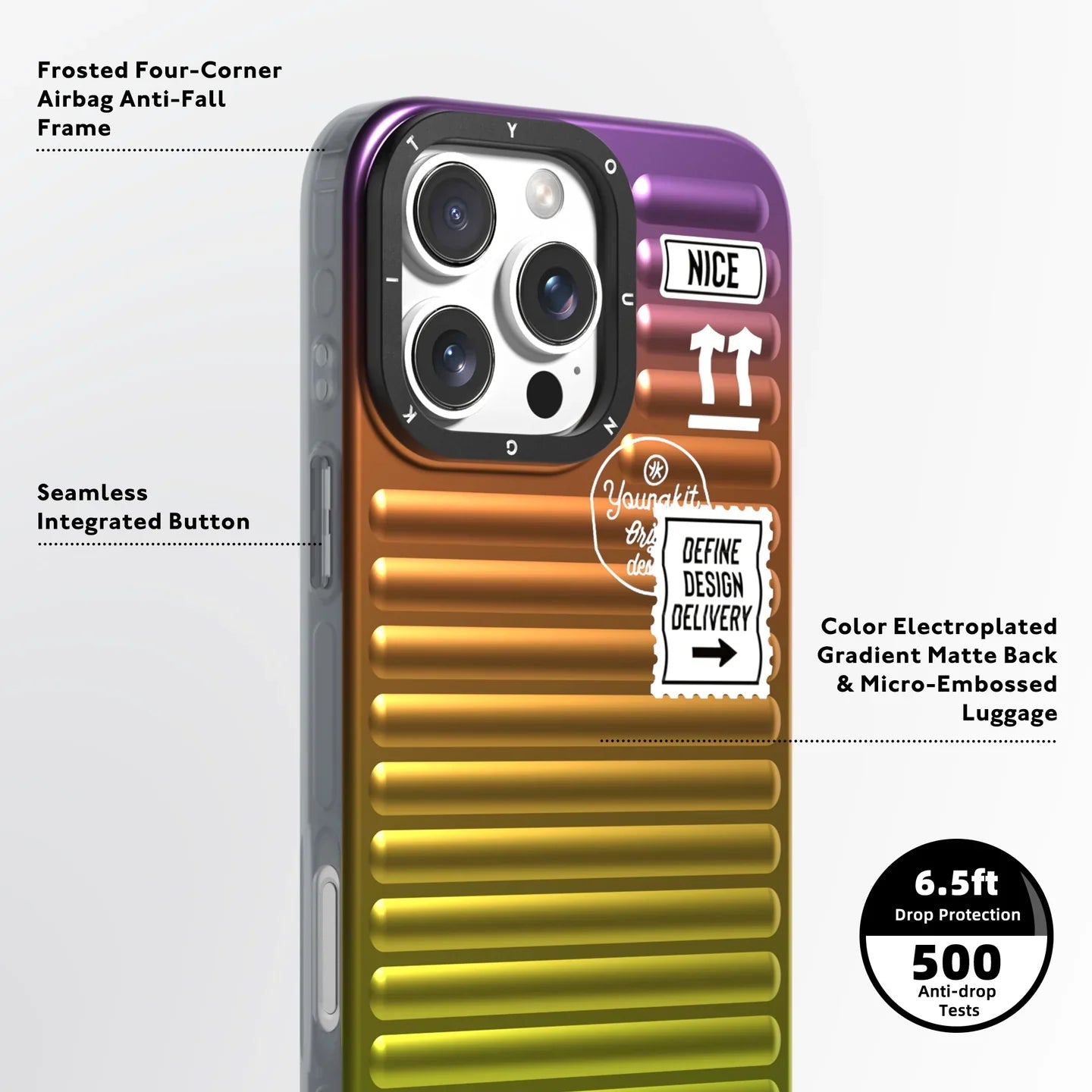 MX YOUNGKIT Serenity Gradient Spectrum Case - iPhone - view 8