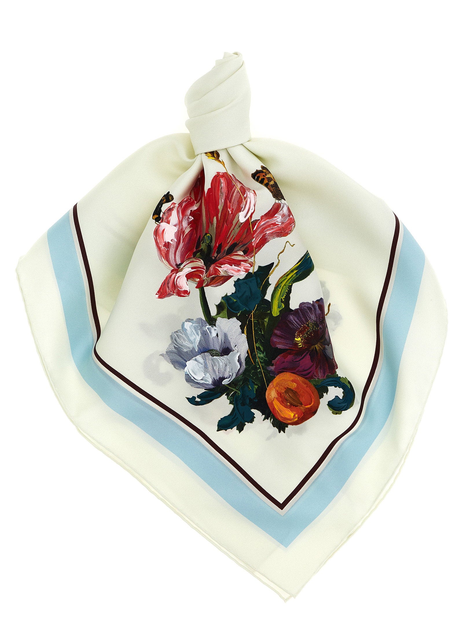 Maison Margiela Four Stitches Scarf – 100% silk