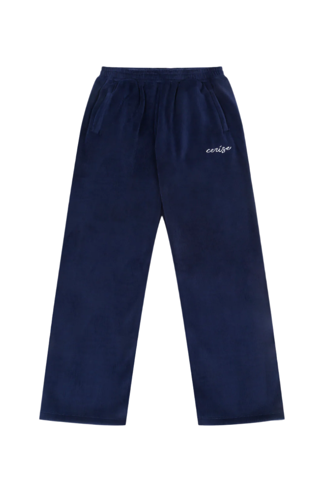 Cerise Clothing Cerise Breezy Cord Pants - Navy Blue