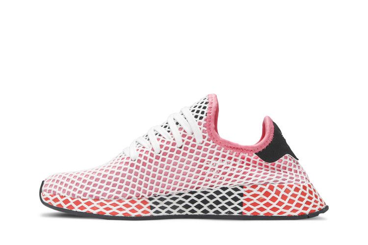 adidas Deerupt Core Black Chalk Pink (Women's) - view 3