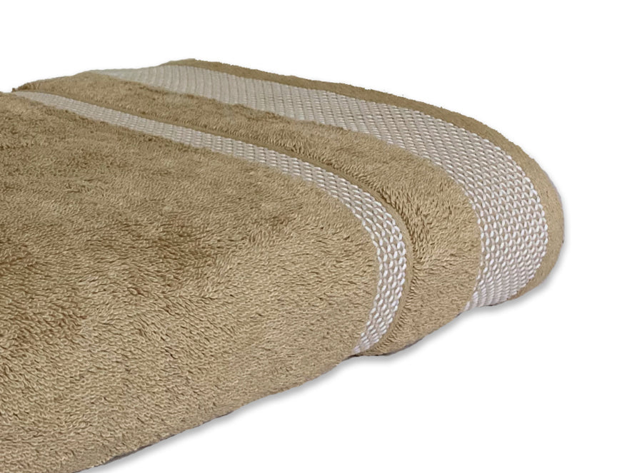 Spaces India Champagne Gold - Gold 100% Cotton Bath Towel - Hygro By Spaces - view 4