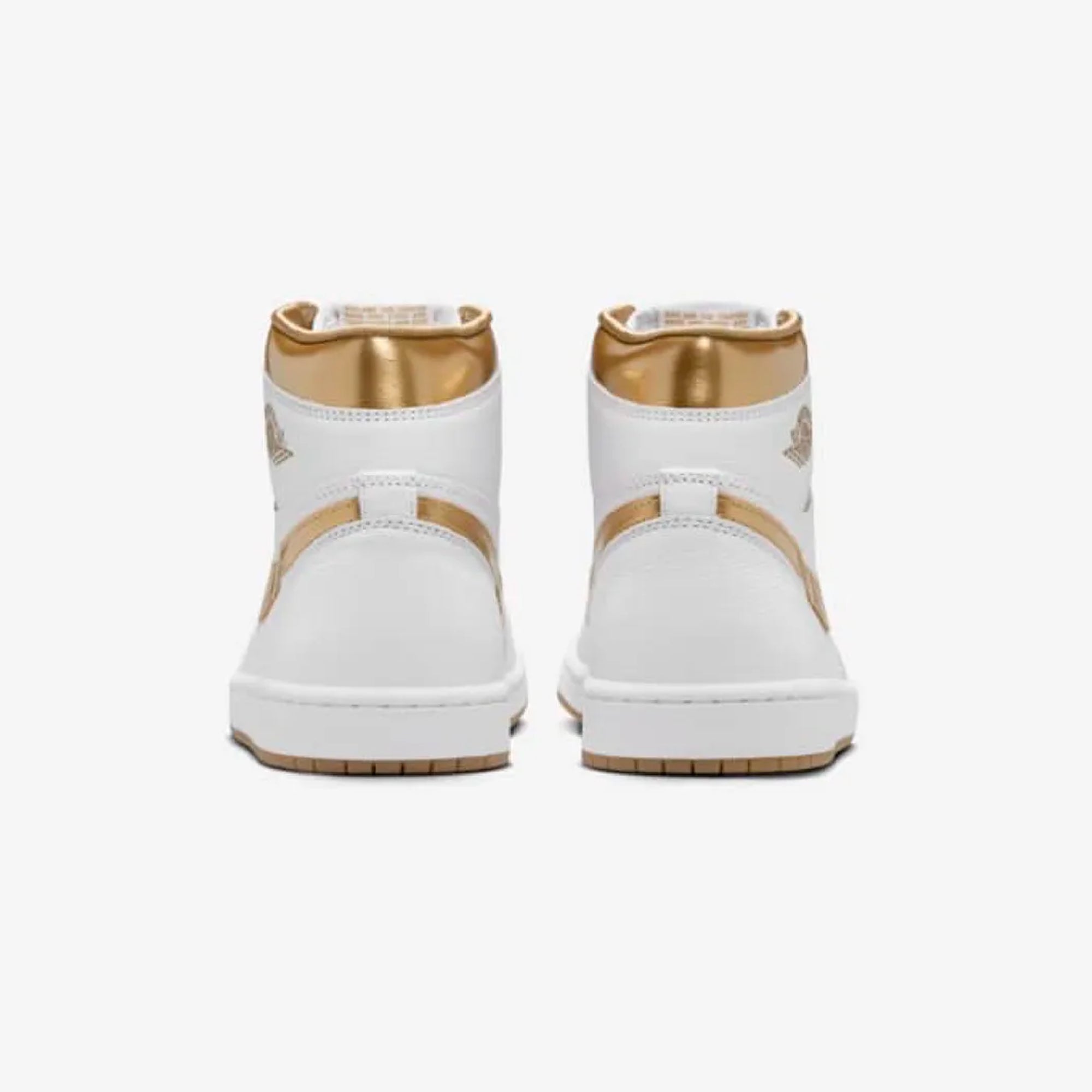 Jordan | AIR JORDAN 1 RETRO HIGH OG { WHITE/METALLIC GOLD-GUM LIGHT BROWN - view 3