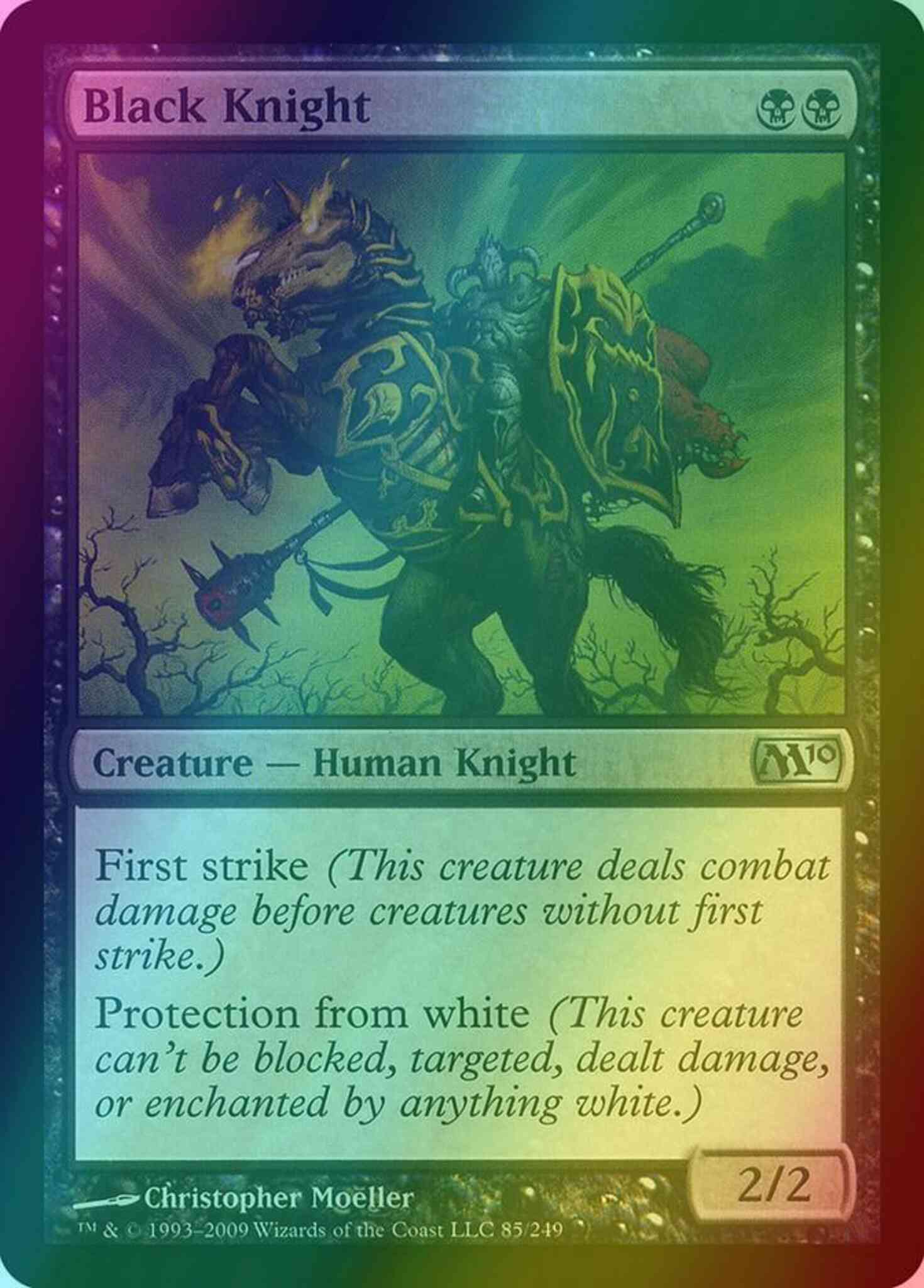 Knight 85 magic – Black Knight [85] [Magic 2010] [Foil]