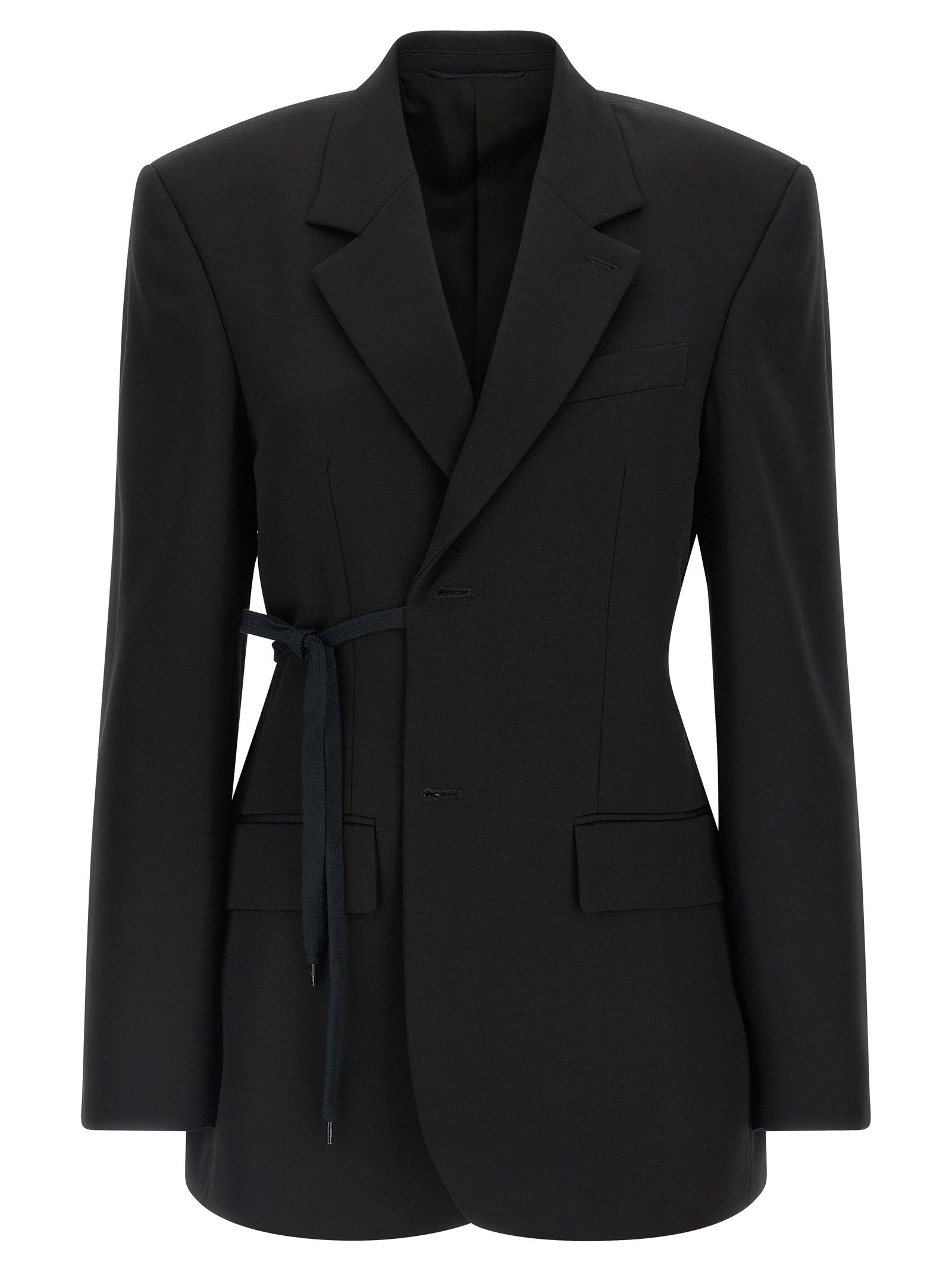 Balenciaga Wrap Tailored Blazer – 100% wool