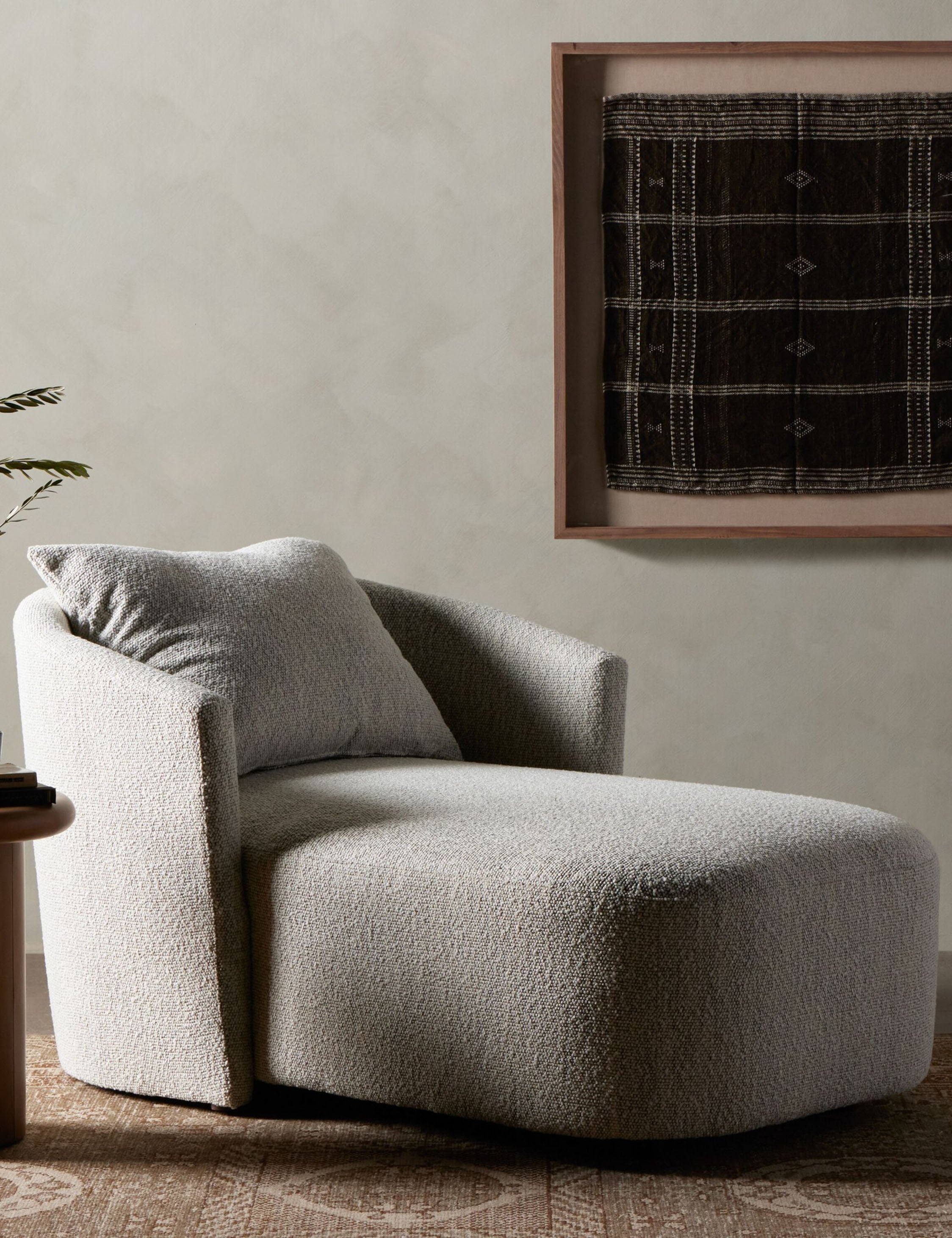 Lulu and Georgia Juniper Chaise – Gray - view 2