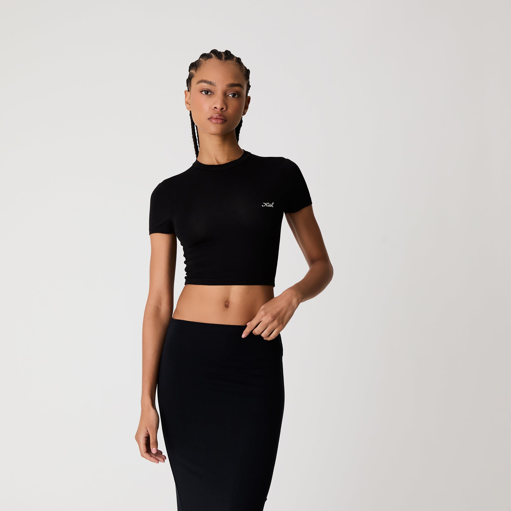 Kith Women Mulberry III Modal Tee - Black - view 2