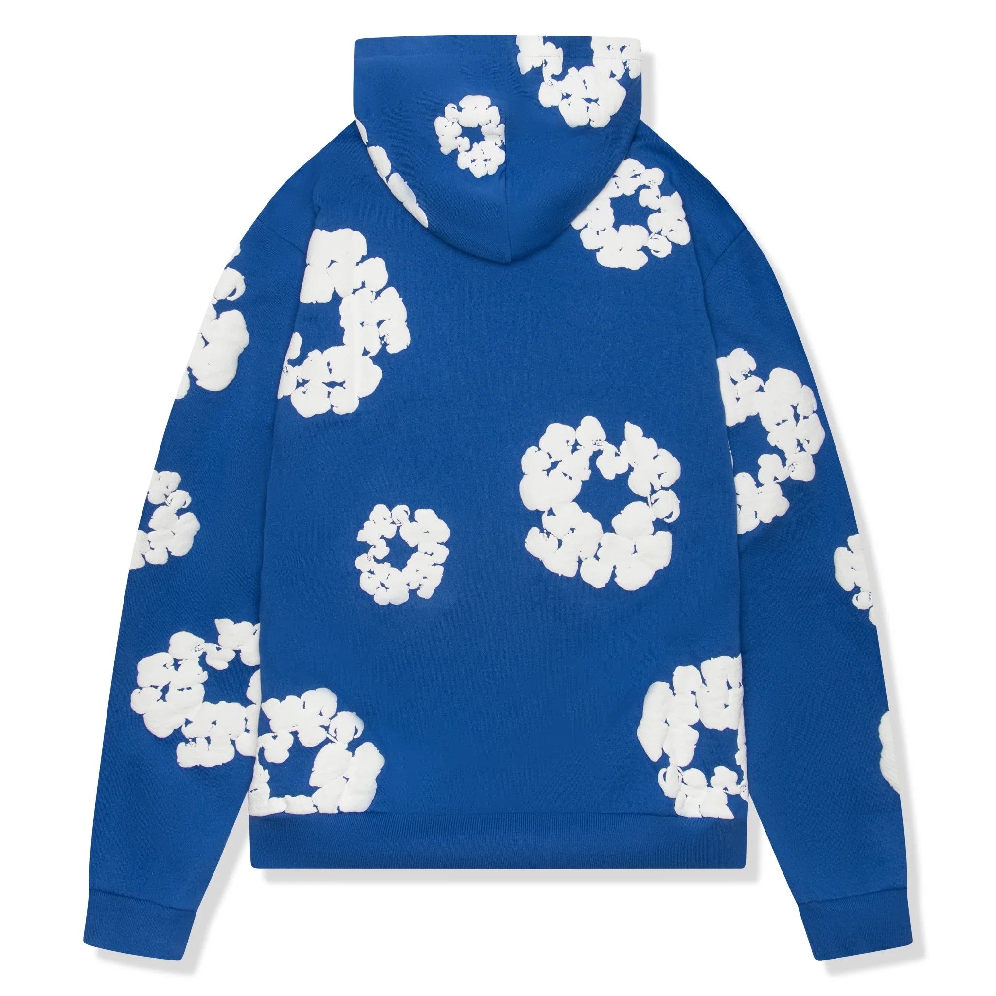 Denim Tears The Cotton Wreath Royal Blue Hoodie - view 2