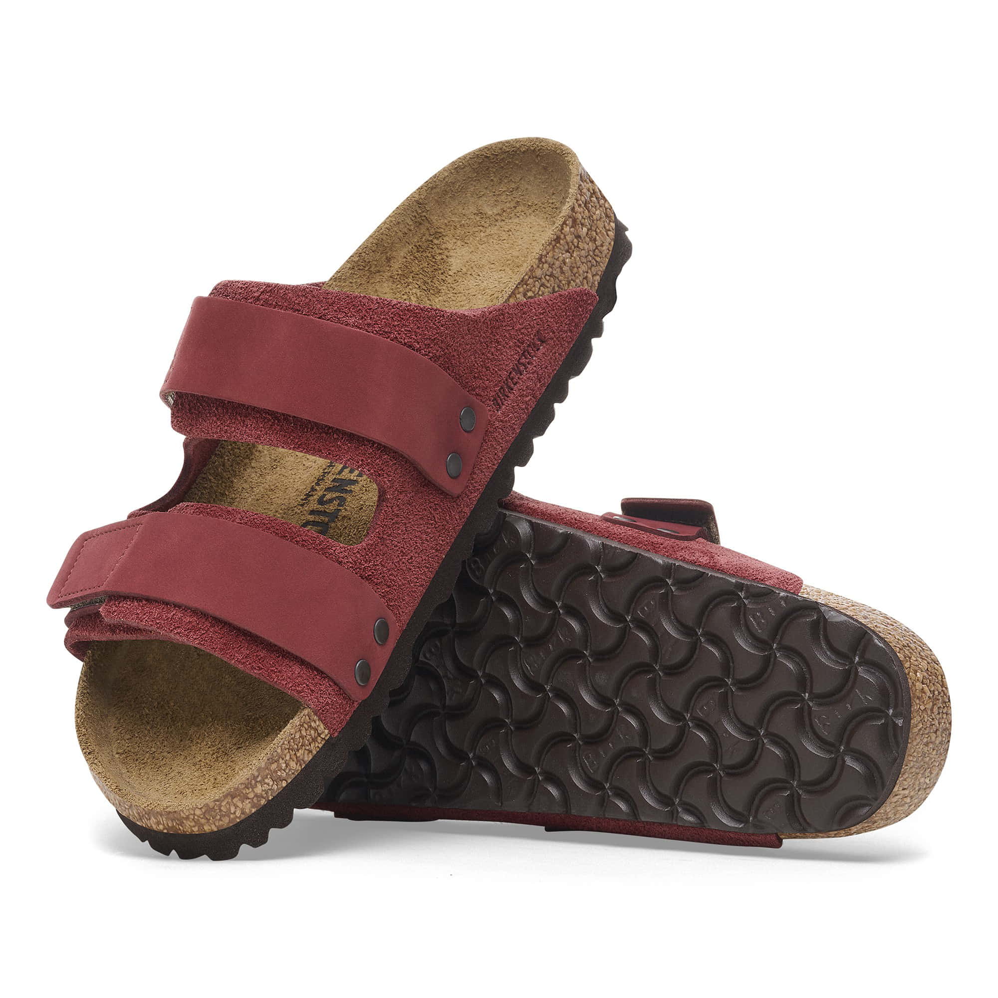 Birkenstock Uji Nubuck Leather/Suede – Red Red/Zinfandel
