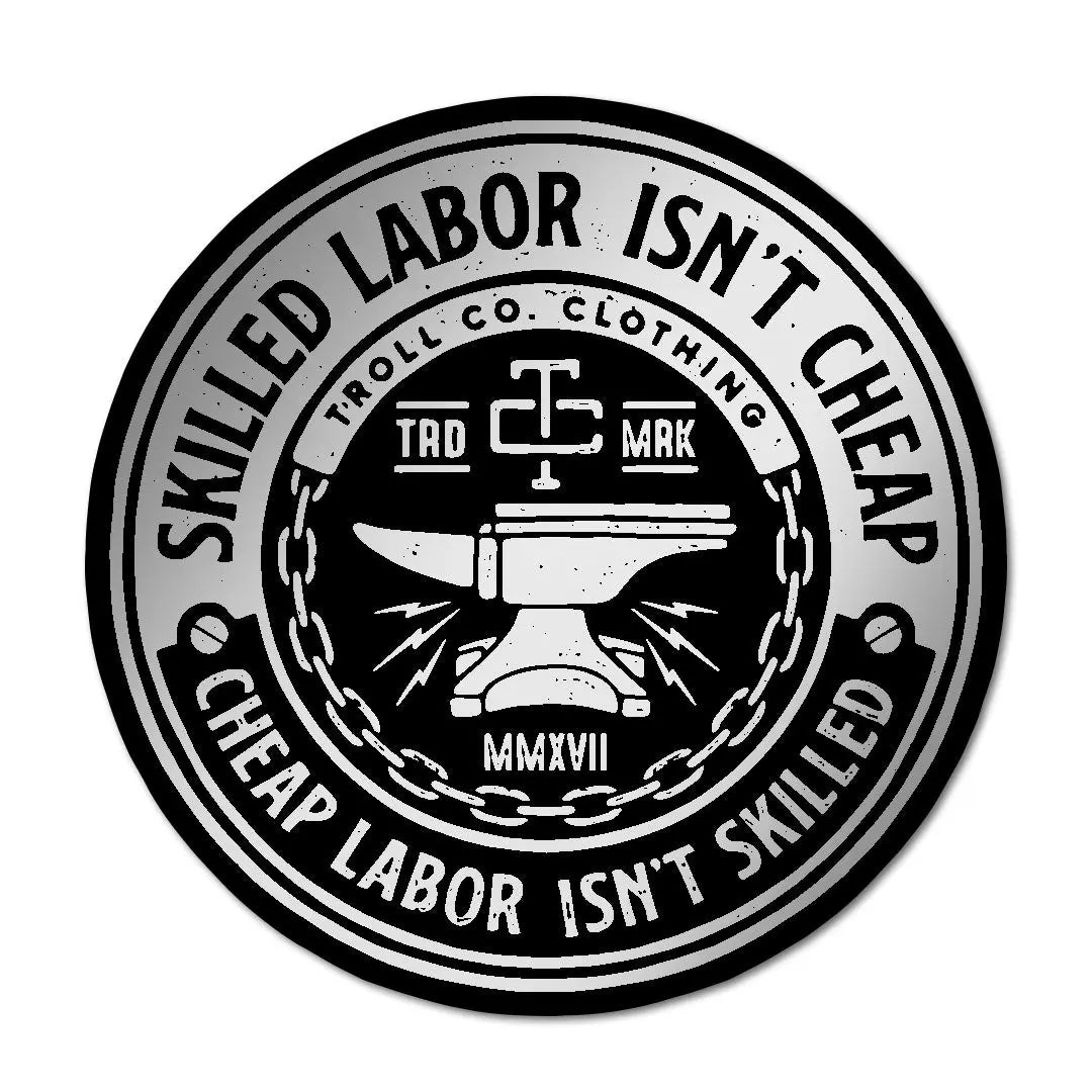 Radial SLIC Die Cut Sticker