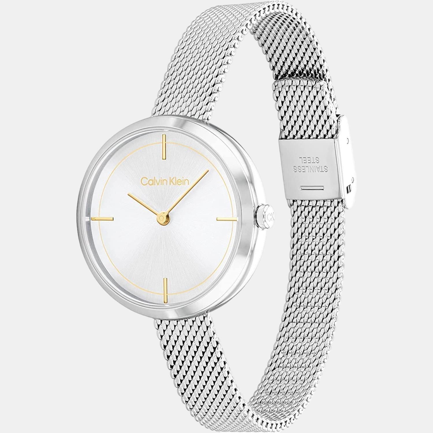 Calvin Klein Ck Iconic Women Quartz Silver Dial Analog Stainless Steel Watch 25200184 - view 2