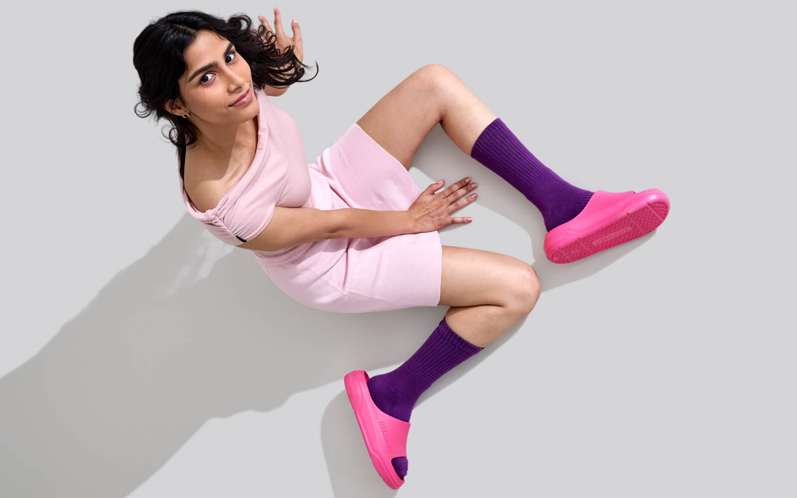 Neeman's Cushers Slides For Women : Pink - view 8