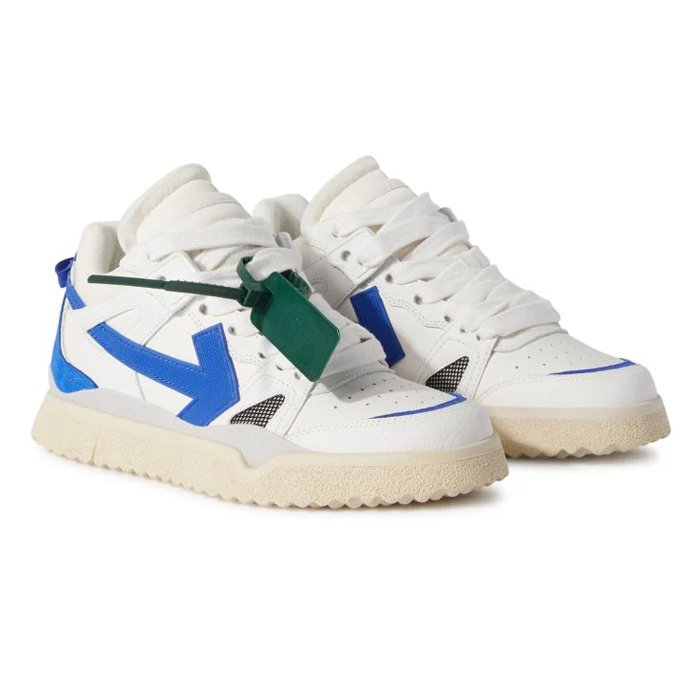 HYPE ELIXIR OFF-WHITE Sponge Mid Top White Blue - view 2