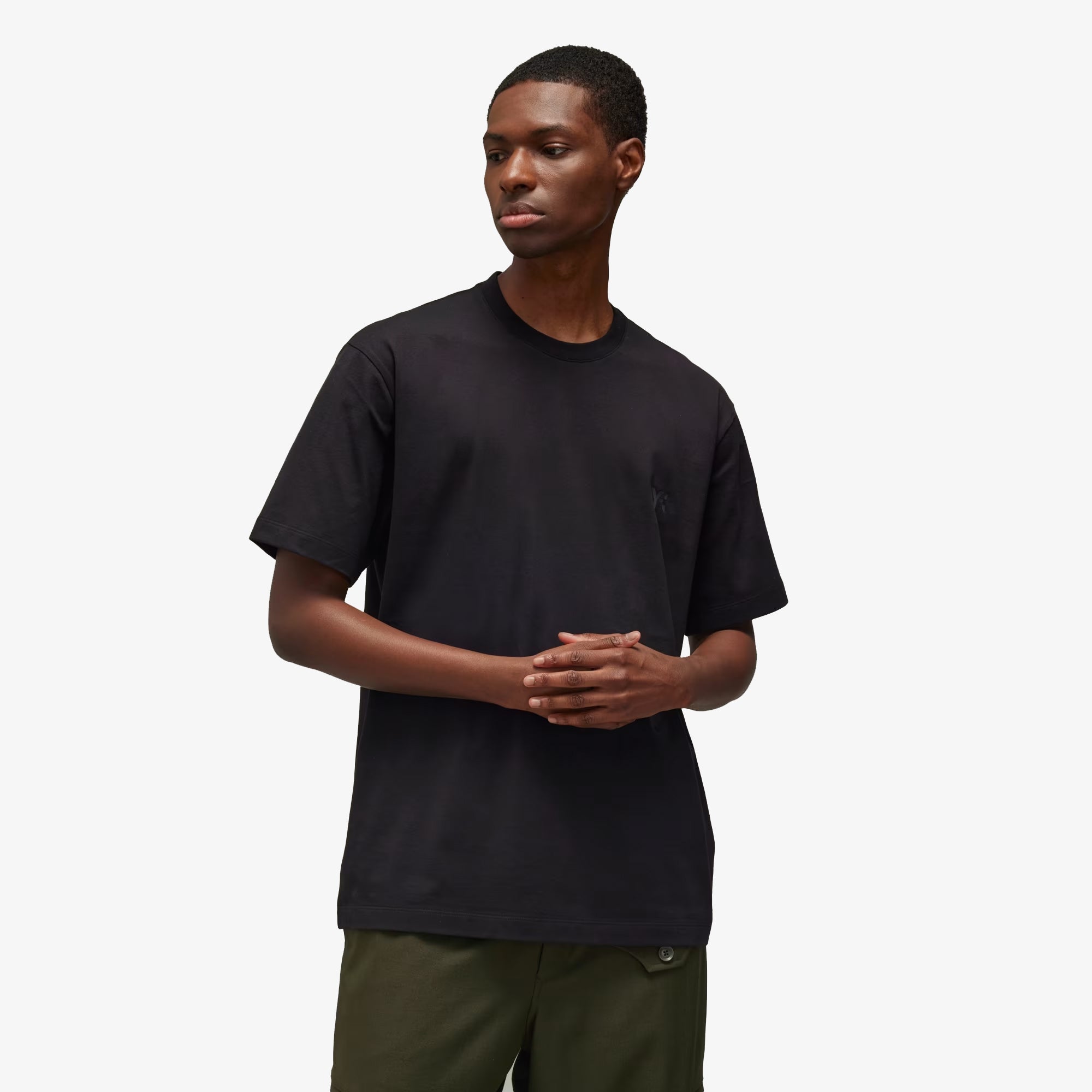 Y-3 | Graphic Short Sleeve Tee { Black - view 4