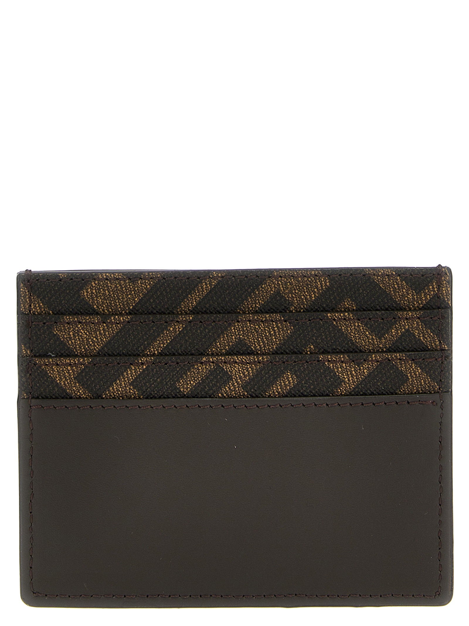 Fendi Squared Ff Card Holder – 100% bos taurus - view 2