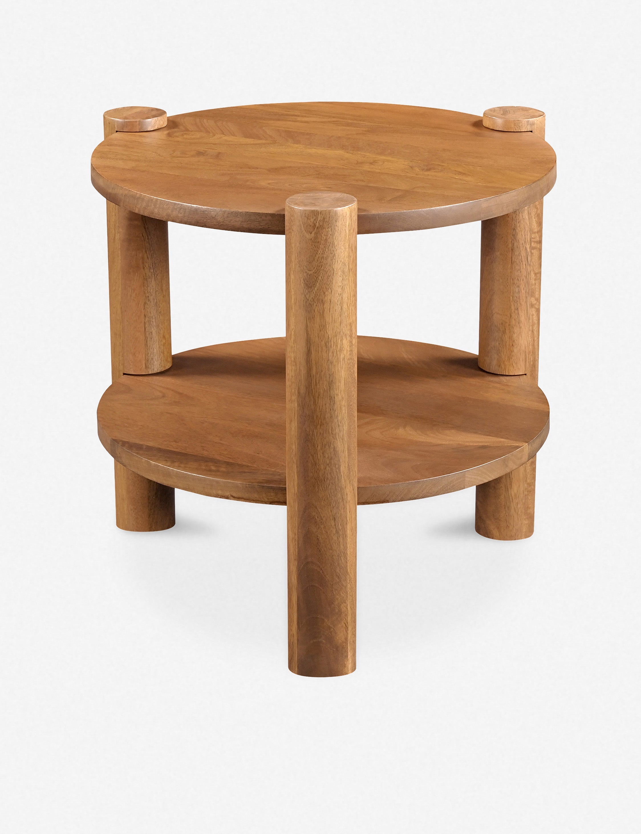 Lulu and Georgia Hitchens Round Side Table – Natural - view 2