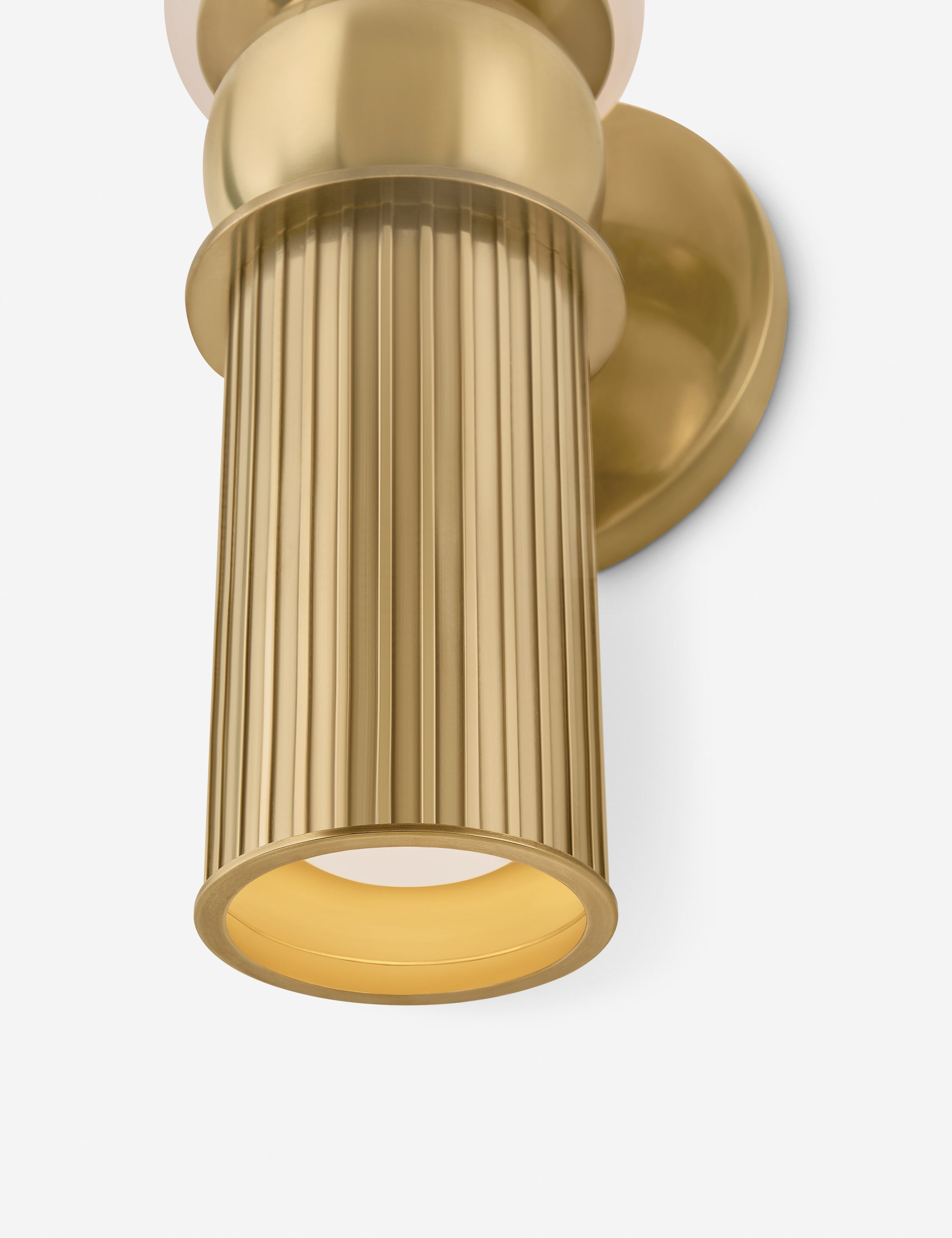 Lulu and Georgia Orabel Sconce – Vintage Brass - view 4