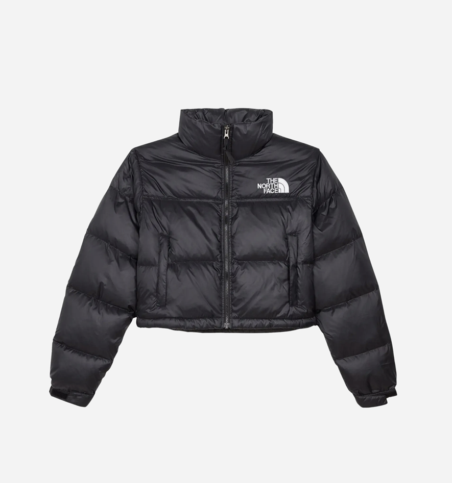 The North Face Nuptse Short Jacket 'TNF Black/TNF Black' - view 2