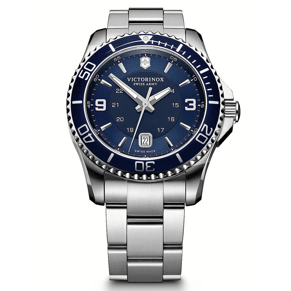 Victorinox Maverick Silver Stainless Steel Men 43mm - view 4