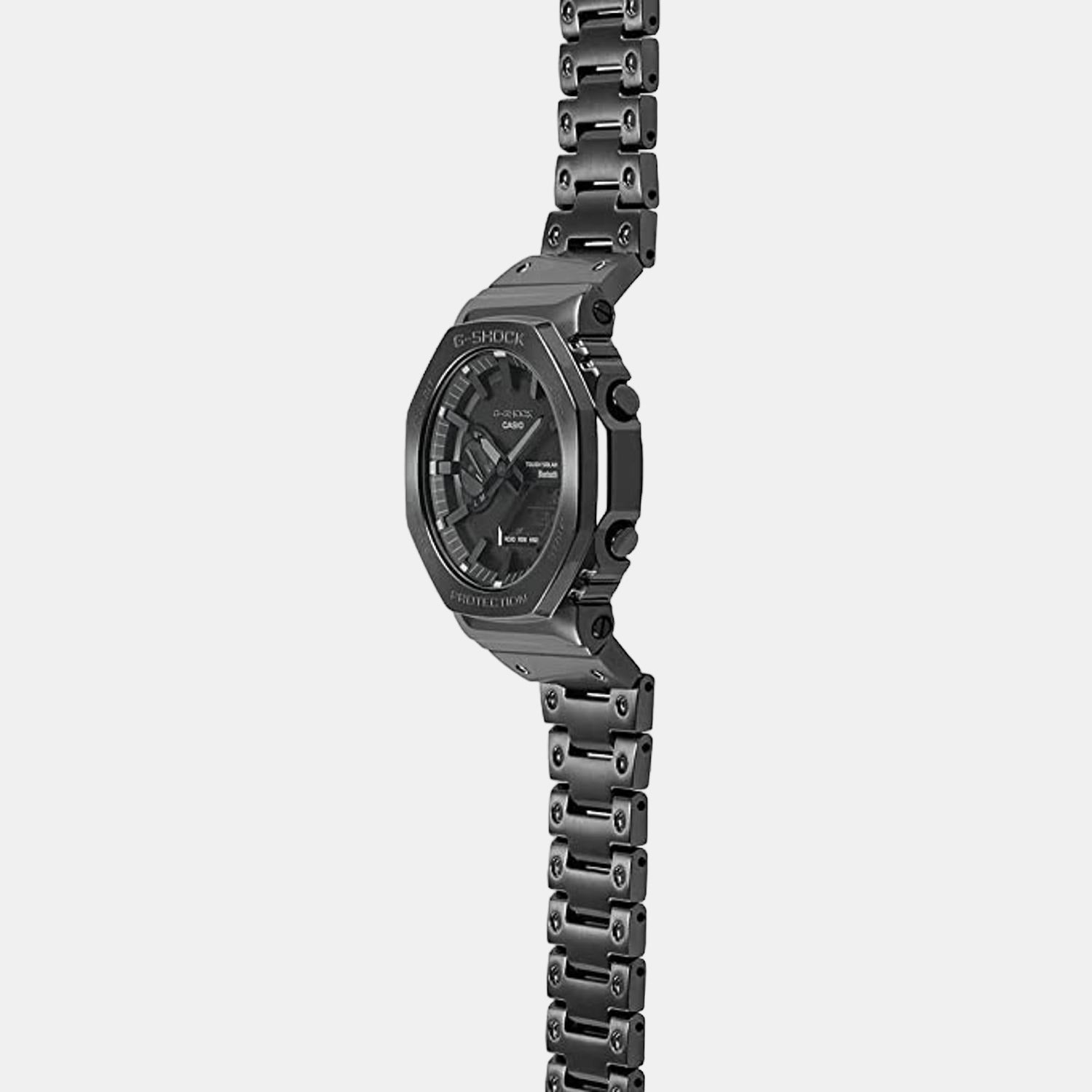 Casio G-Shock Men Quartz Black Dial Analog-Digital Stainless Steel Watch G1271 - view 4