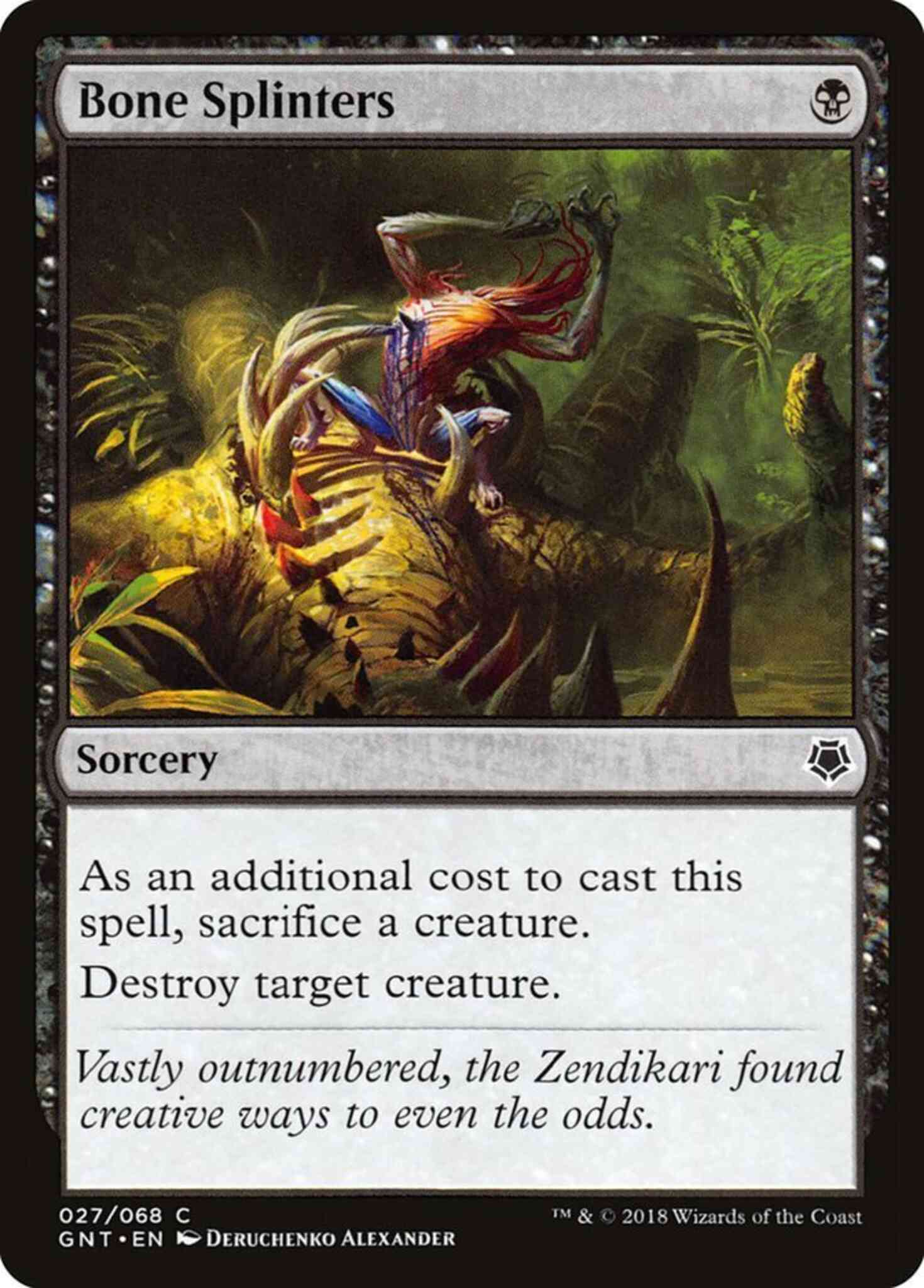 Bone splinters 27 – Magic Bone Splinters [27] [Game Night] [Non-Foil]
