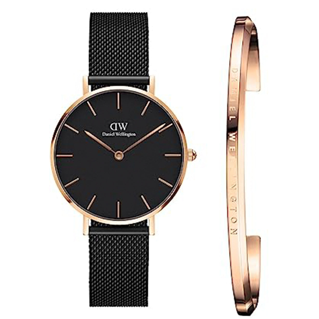 Daniel Wellington Petite Ashfield Black & Silver Stainless Steel - view 4