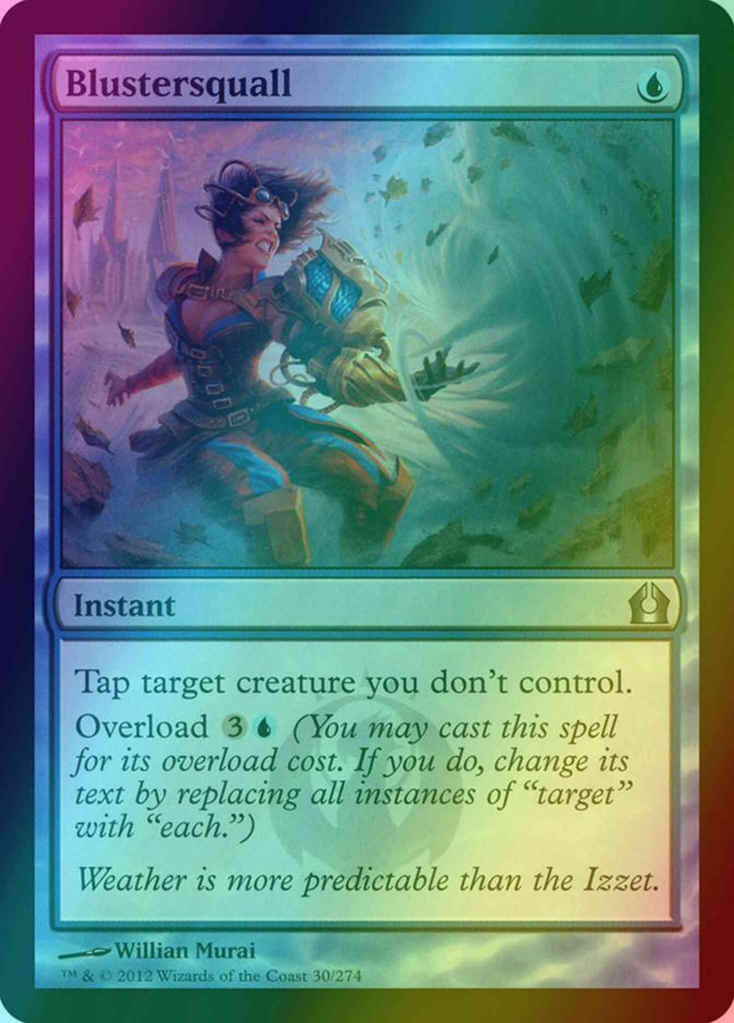 Blustersquall 30 return – Magic Blustersquall [30] [Return To Ravnica] [Foil]