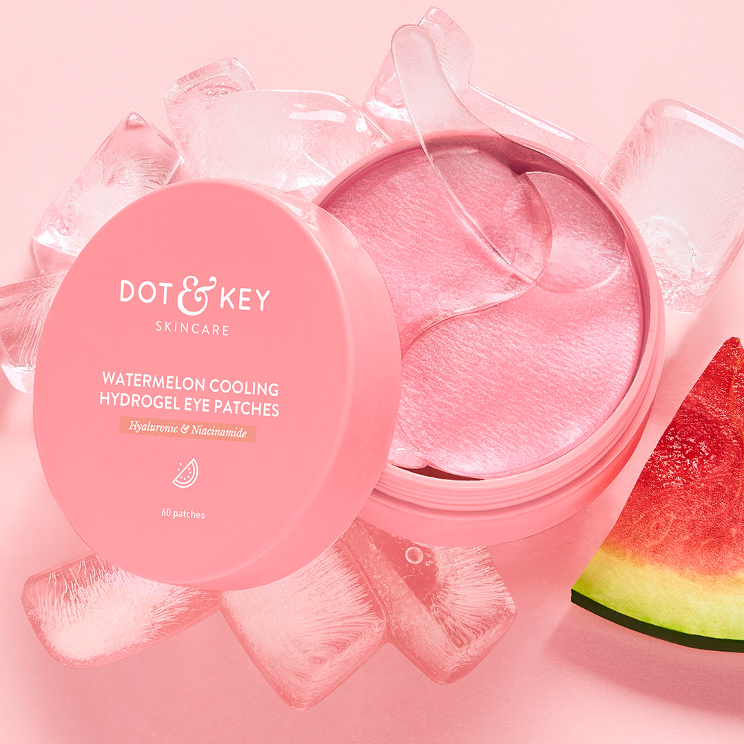 Dot & Key Watermelon Cooling Hydrogel Eye Patches