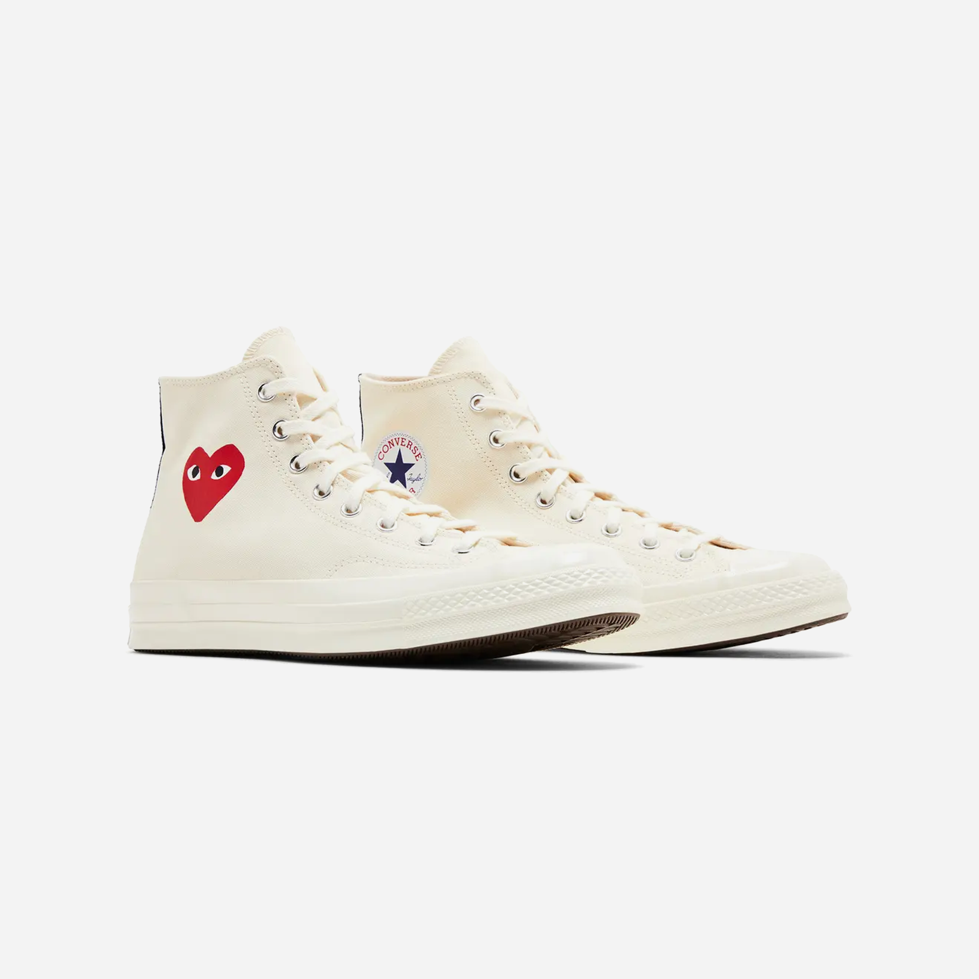 Converse Chuck Taylor All Star 70 Hi Comme des Garcons PLAY Single Heart Milk - view 2