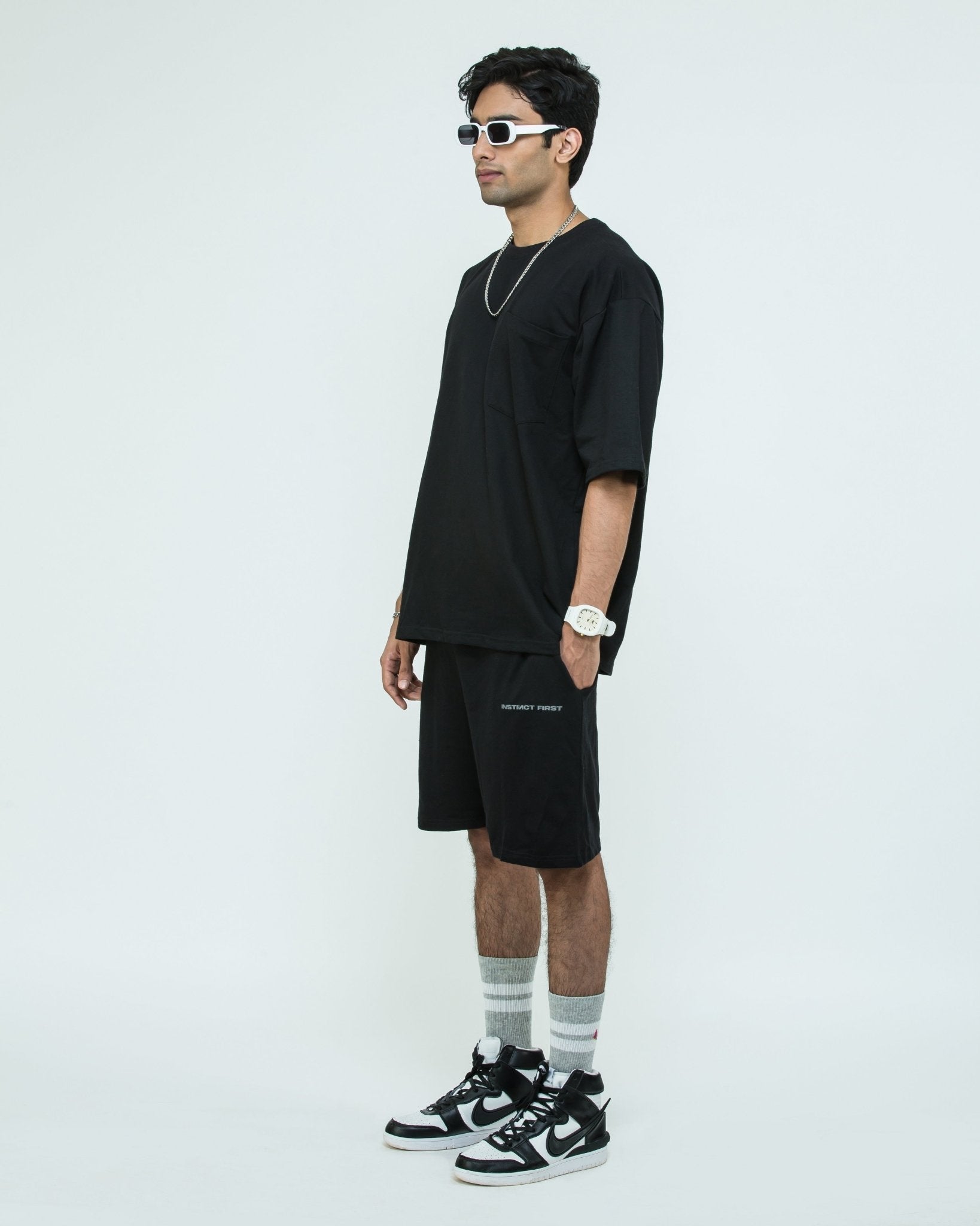 Instinct First Oversized T-Shirt - Safari Kombu - view 7