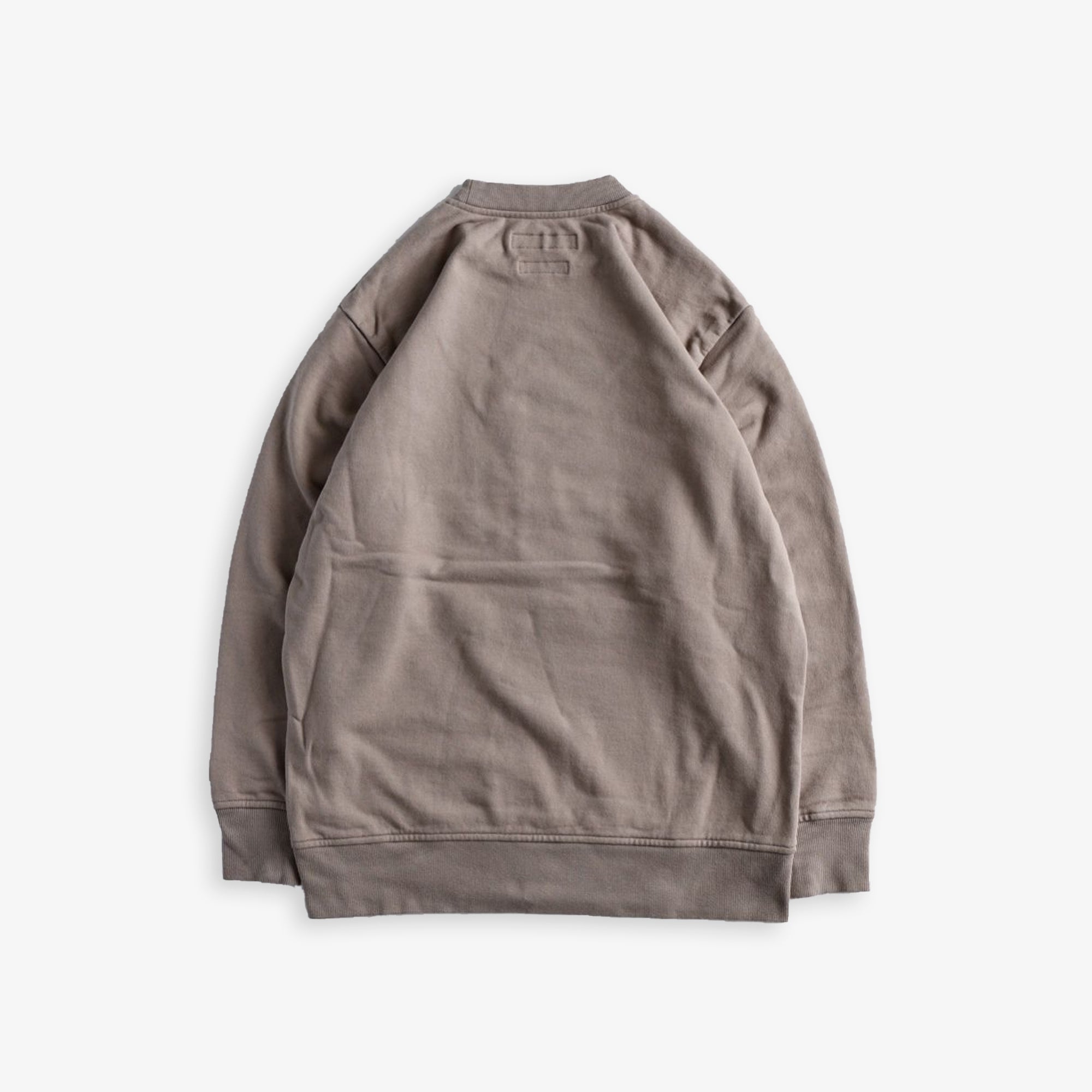 Fdmtl | Square Logo Sweat Shirt { Beige