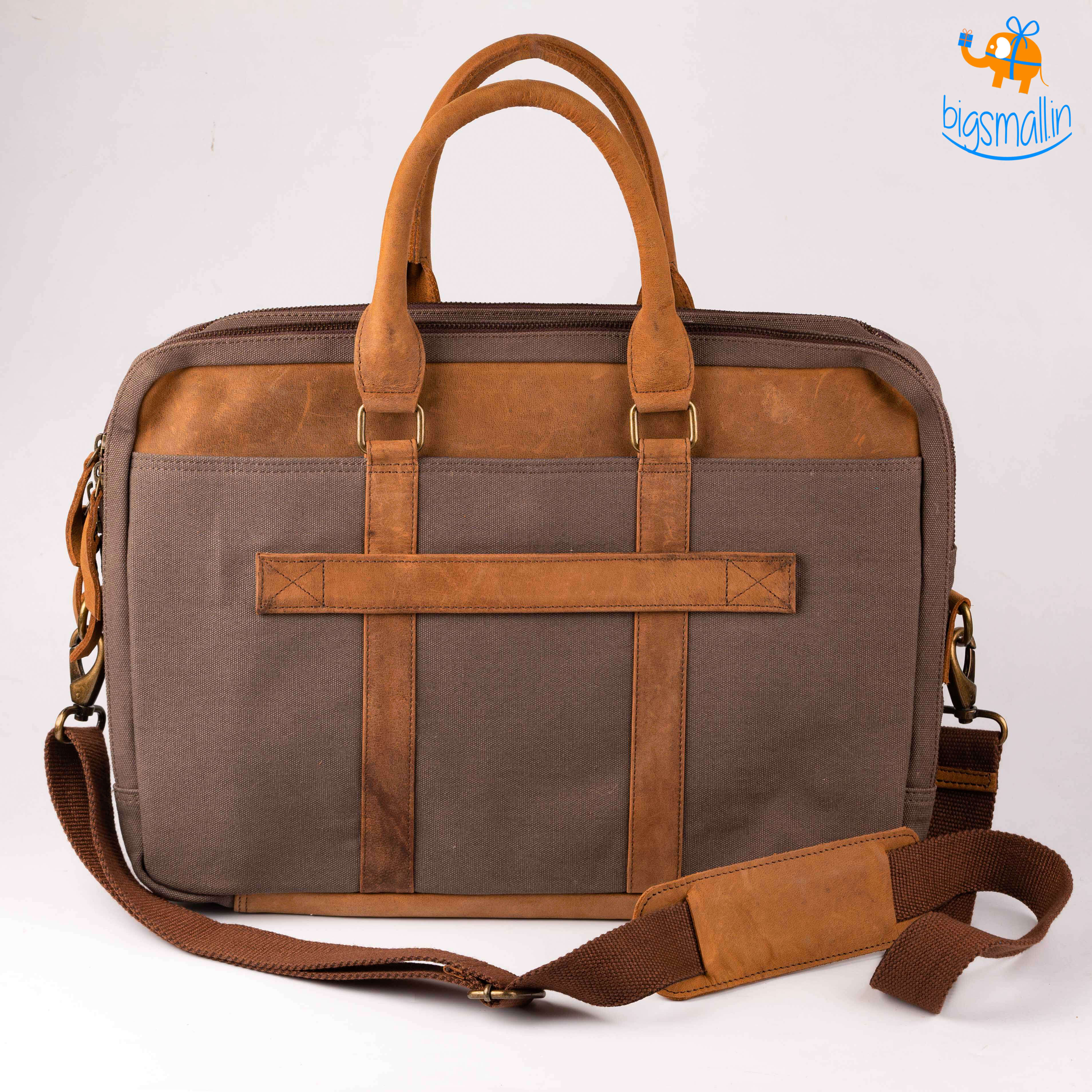 Ascetic Canvas Messenger Bag - view 4