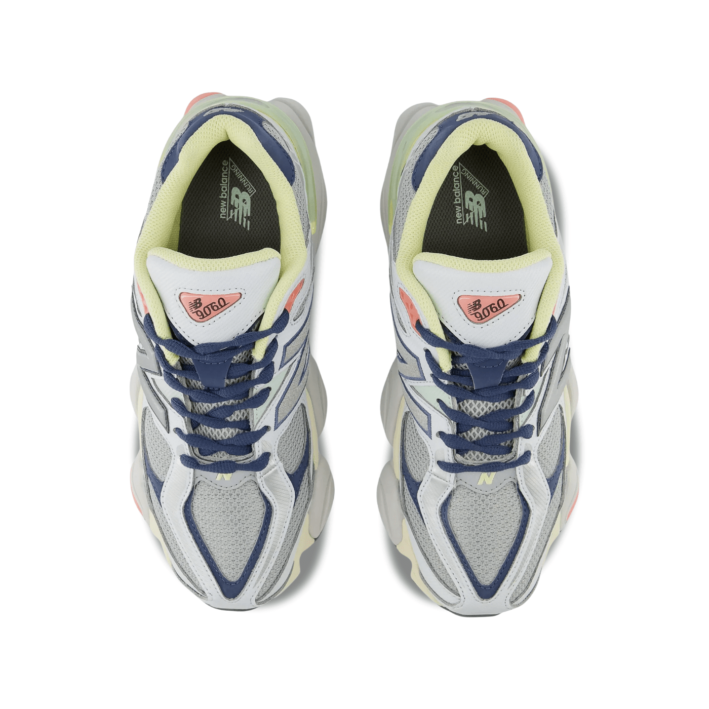 HYPE ELIXIR New Balance 9060 Grey Yellow Navy - view 2