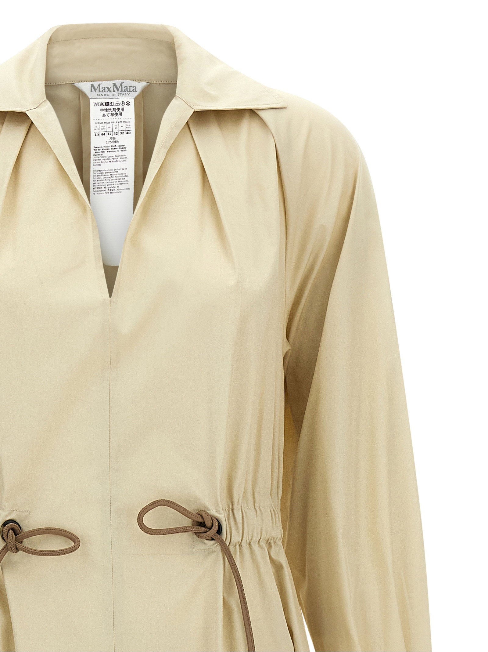 Max Mara Mxmpedaggi Dress – 100% cotton - view 3
