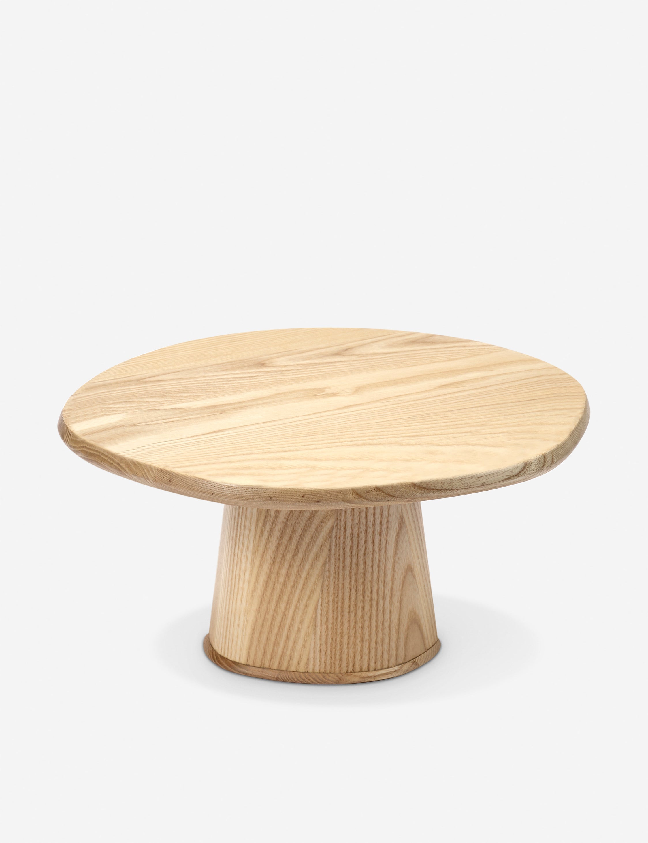 Lulu and Georgia Dune Ash Wood Cake Stand by Kelly Wearstler x Serax - view 3