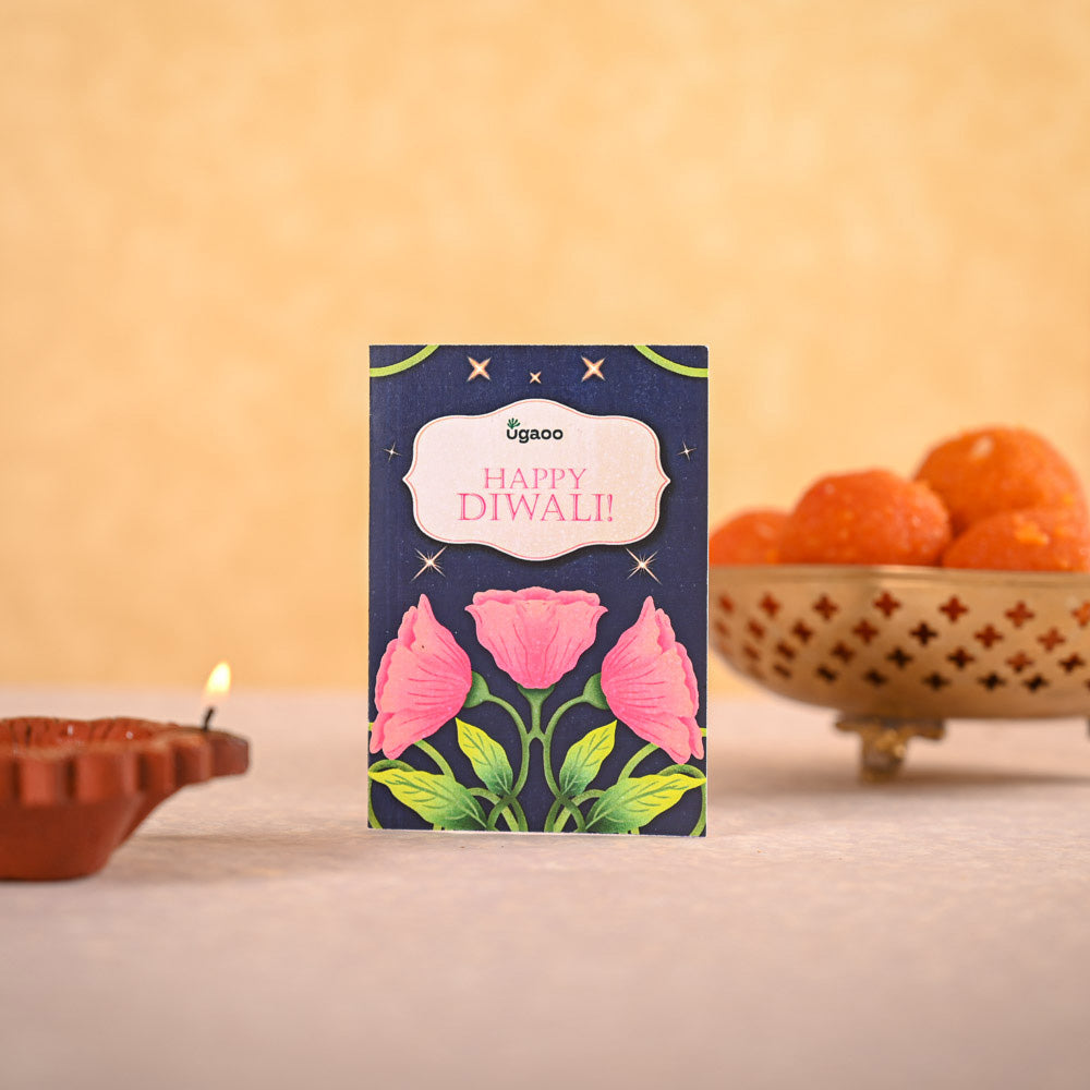 Ugaoo Jade Mini Plant & Phool Stick Box Diwali Gift Hamper - view 4
