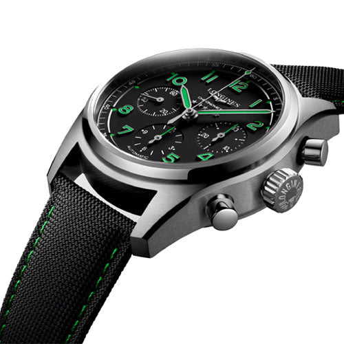 Longines Conquest Black matt Dial Men 42mm - view 2