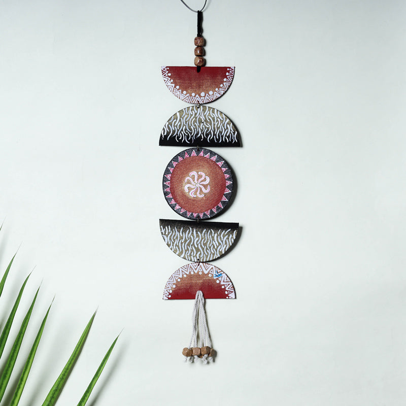 KHUSHBASH - HAPPY LOOM OF EAST Bishnupur Handpainted Fabric Wall Hanging