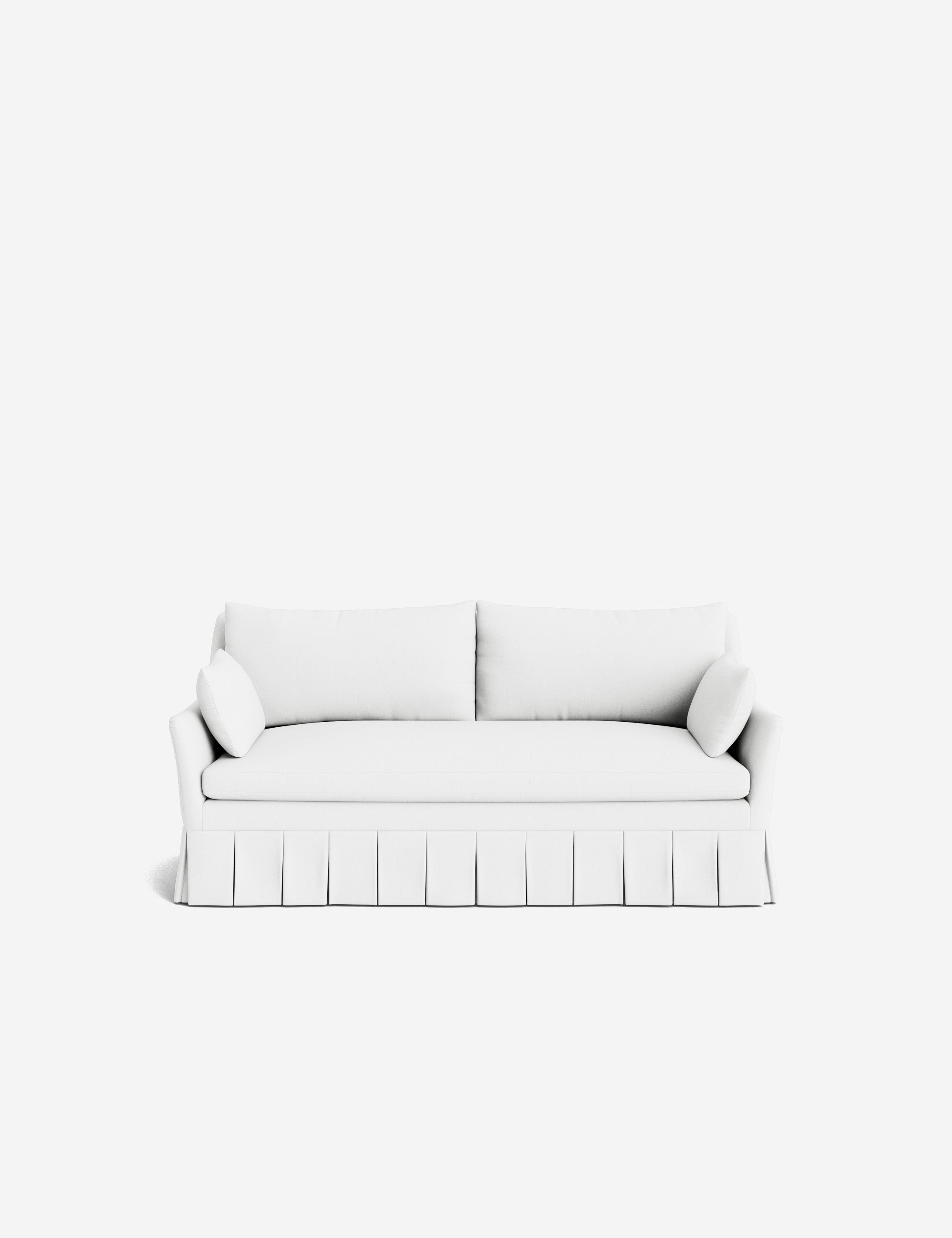 Lulu and Georgia Portola Pleated Sofa - view 124