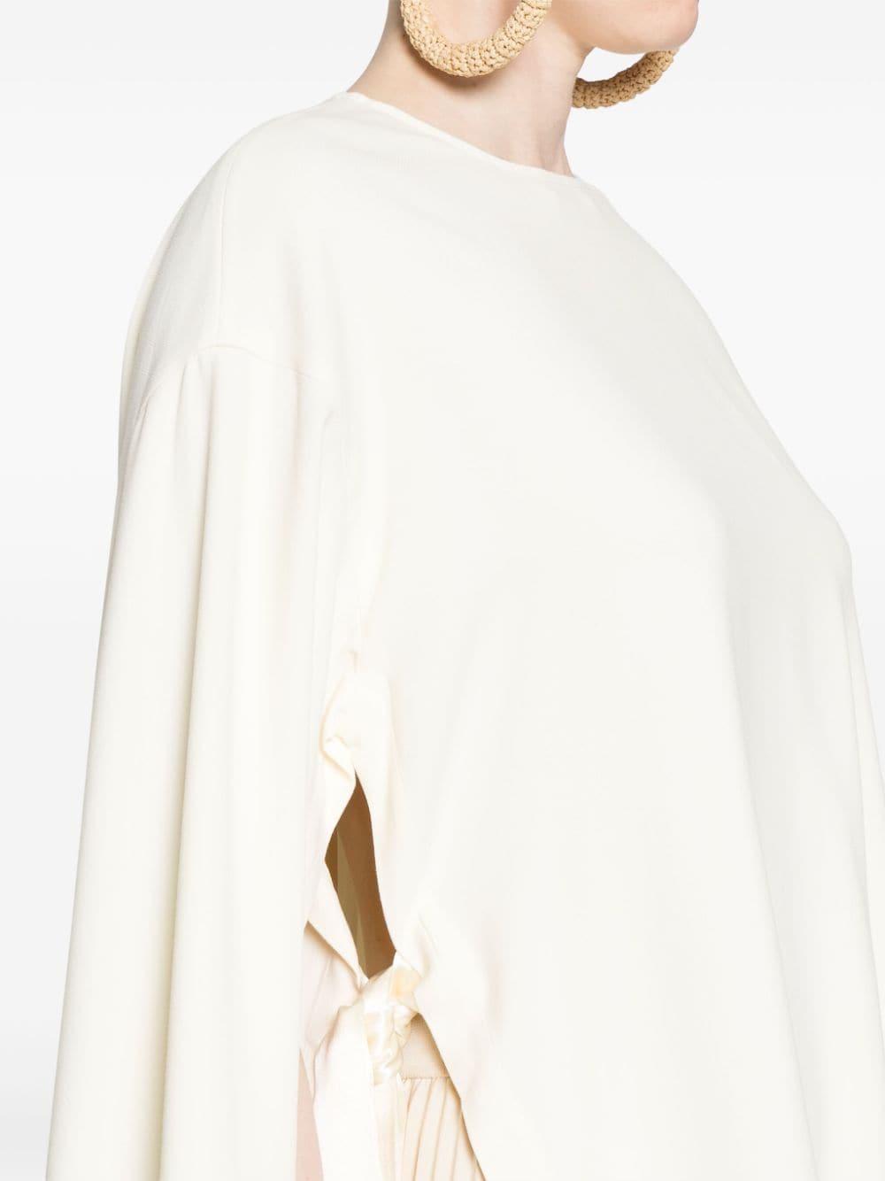 Erika Cavallini Semi-Couture Cady texture blouse - view 2