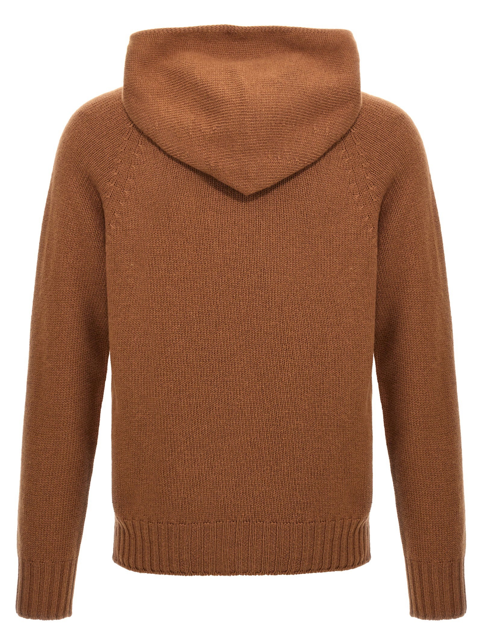Ma'ry'ya Wool Hooded Sweater – 75% wo, 15% se, 10% ws - view 2